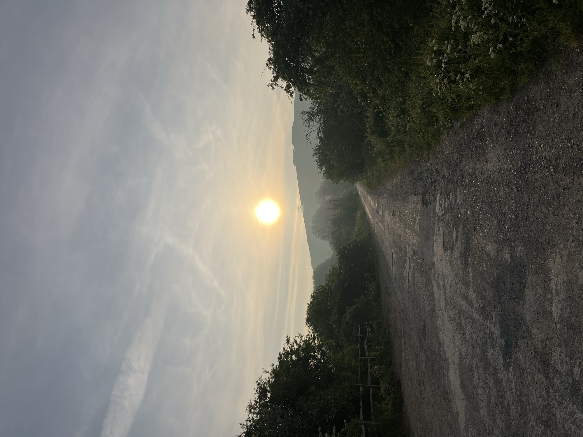 Rural Lewes countryside documented in early morning witness observations