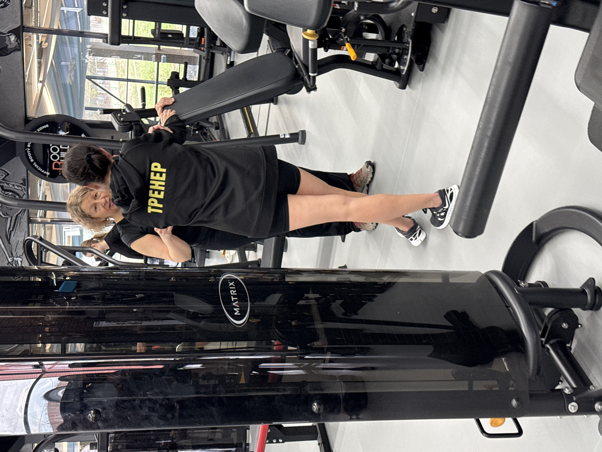 Morning workout session documented at Votkinsk fitness center