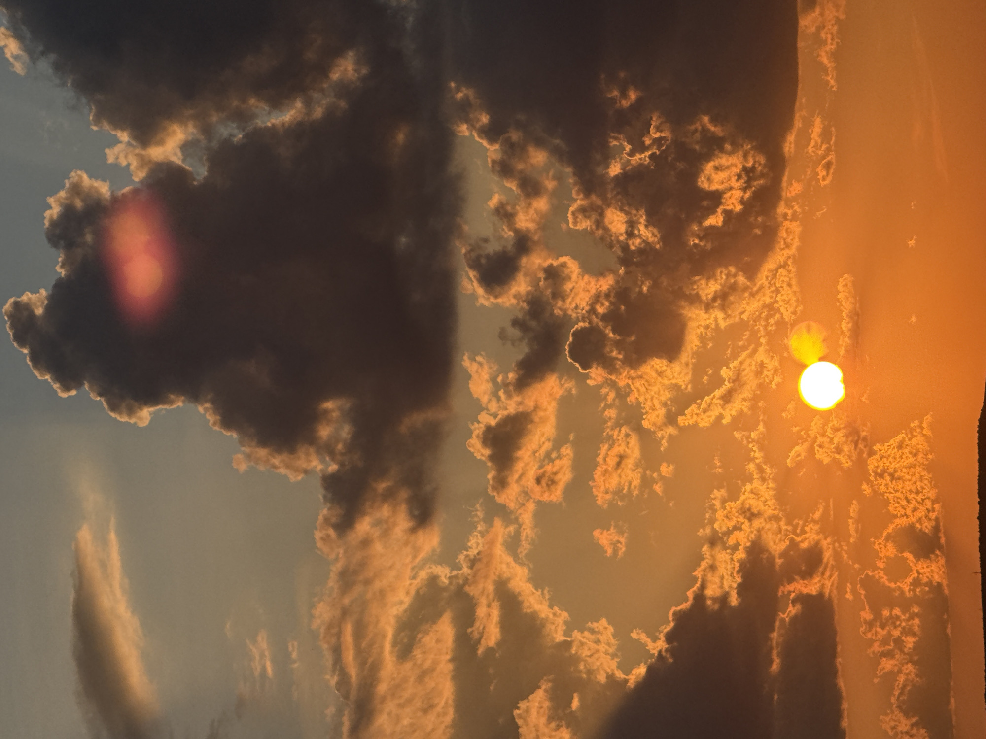 Dramatic Sunset Over Rolling Hills Witnessed by Multiple Observers