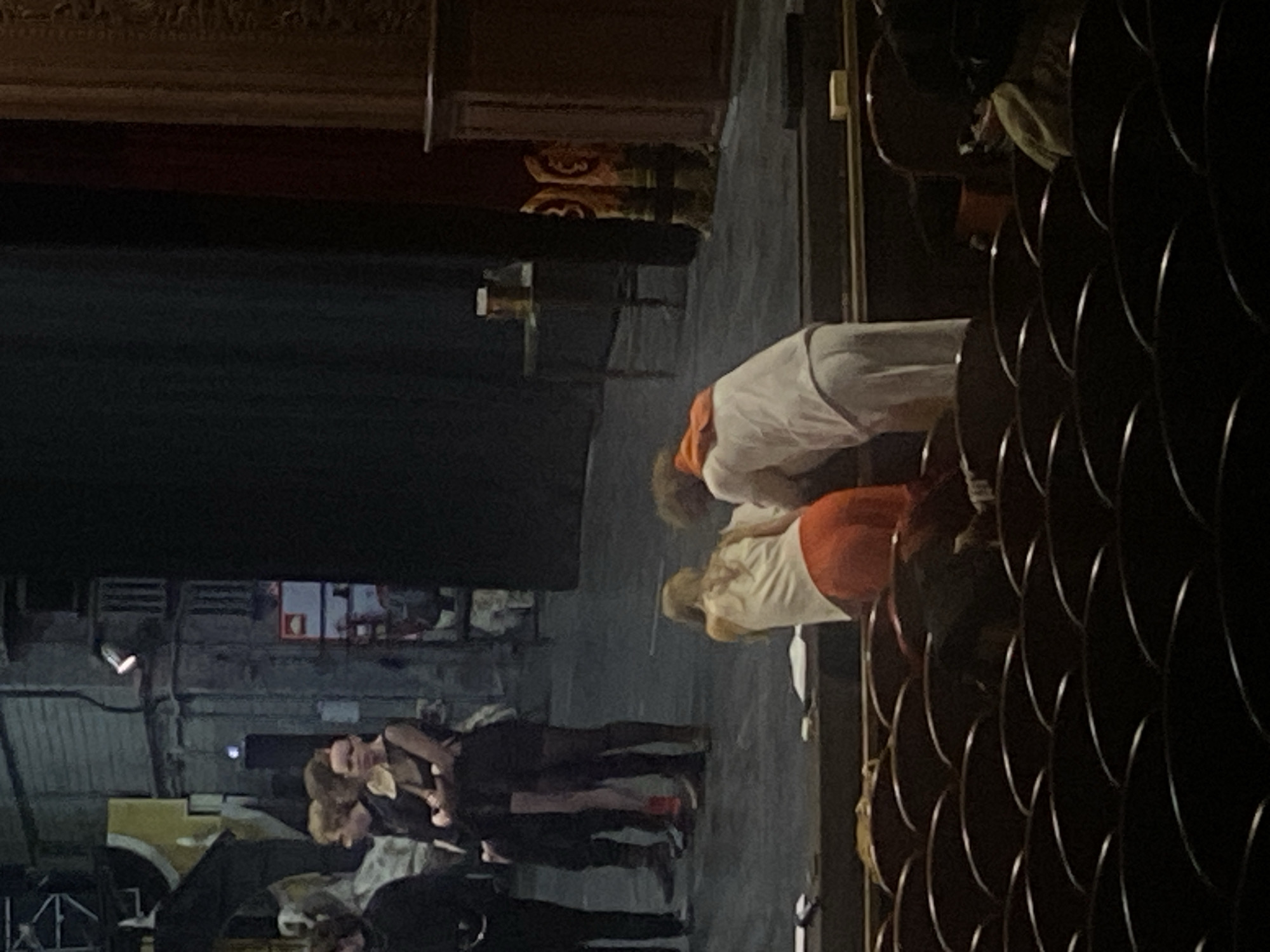 Theater scene documented in Шебунино, Russia