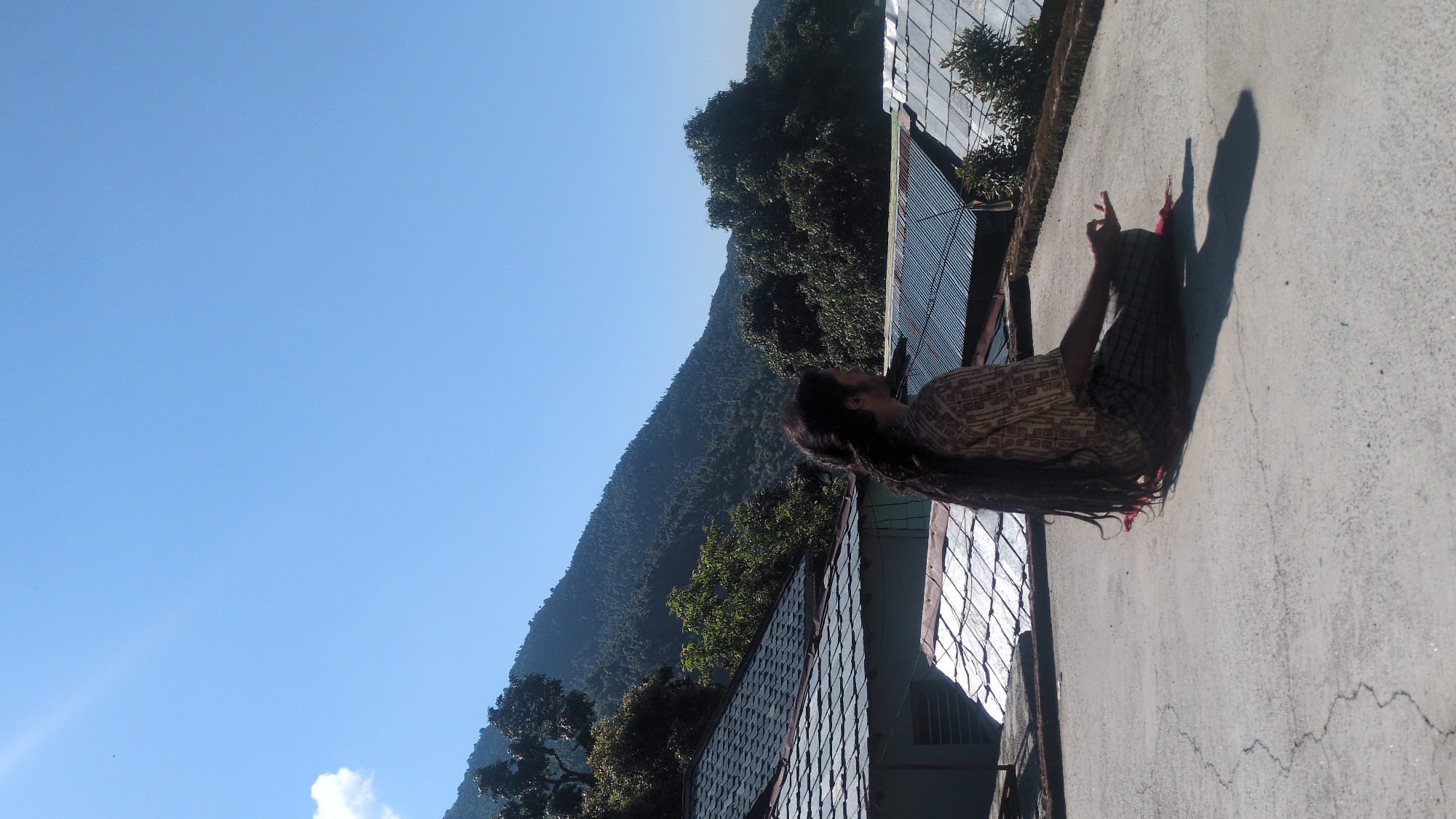 Early morning scenes documented in Dharamshala area villages