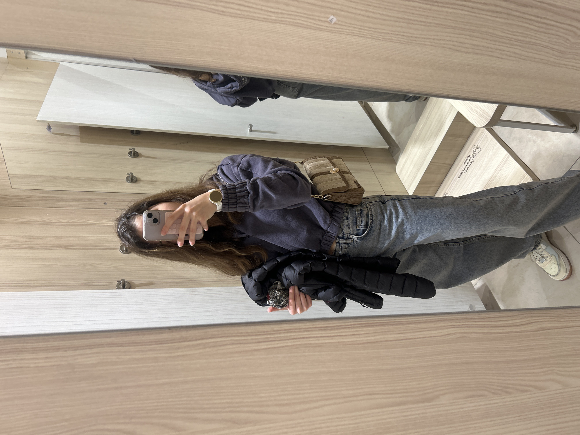 Woman's afternoon shopping and leisure activities documented in Ruse