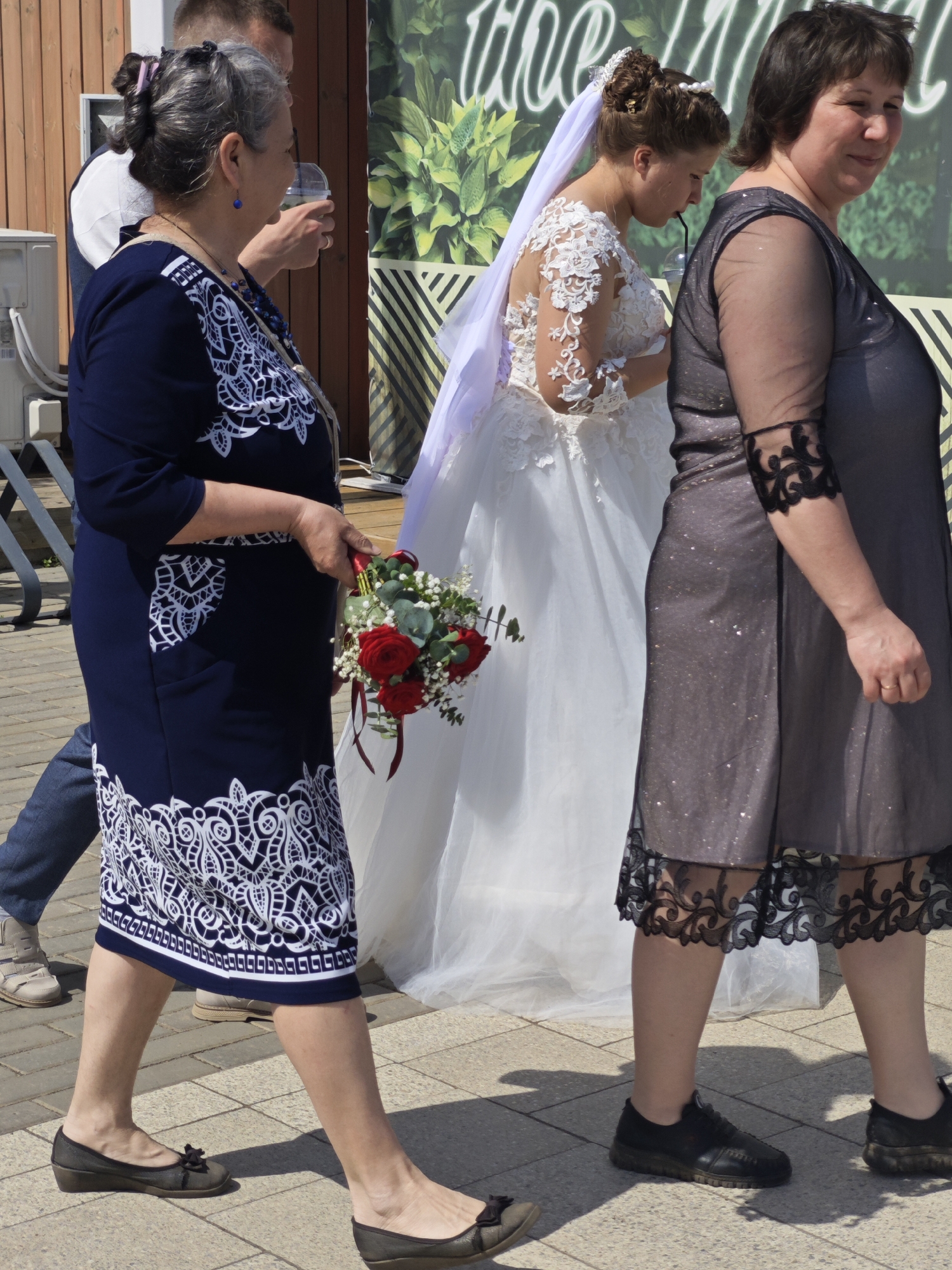 Wedding celebration and daily life captured in Chaikovsky, Russia