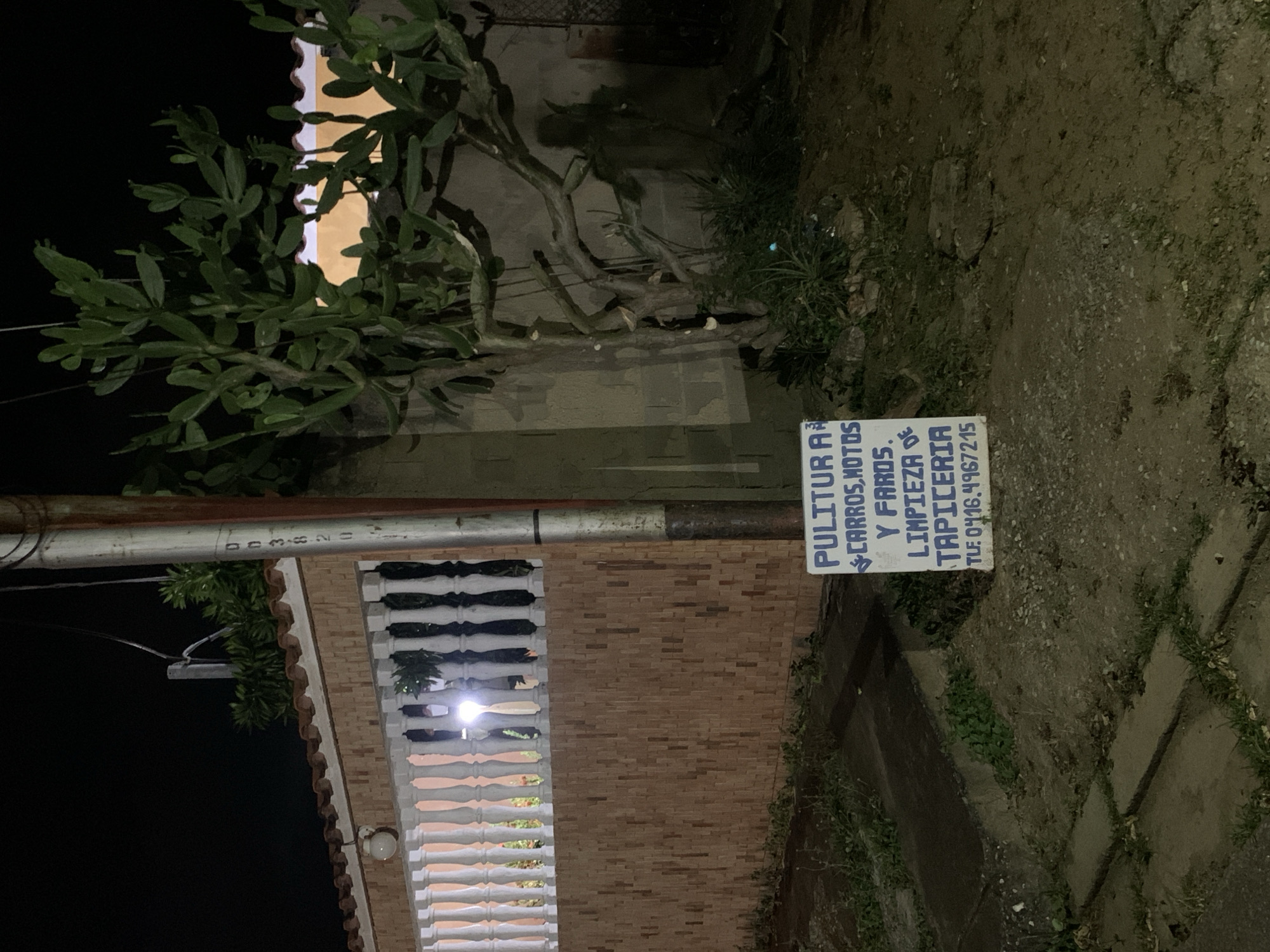 Late Night Street Life Documented in La Tagua Venezuela