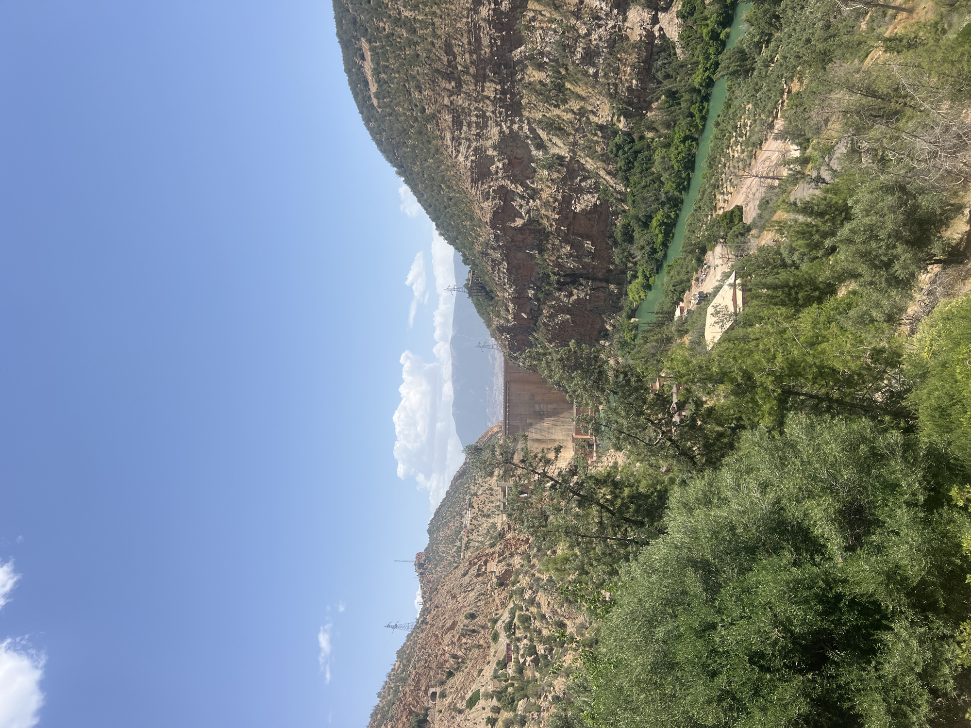 Witness captures scenic view of Bin El Ouidane, Morocco