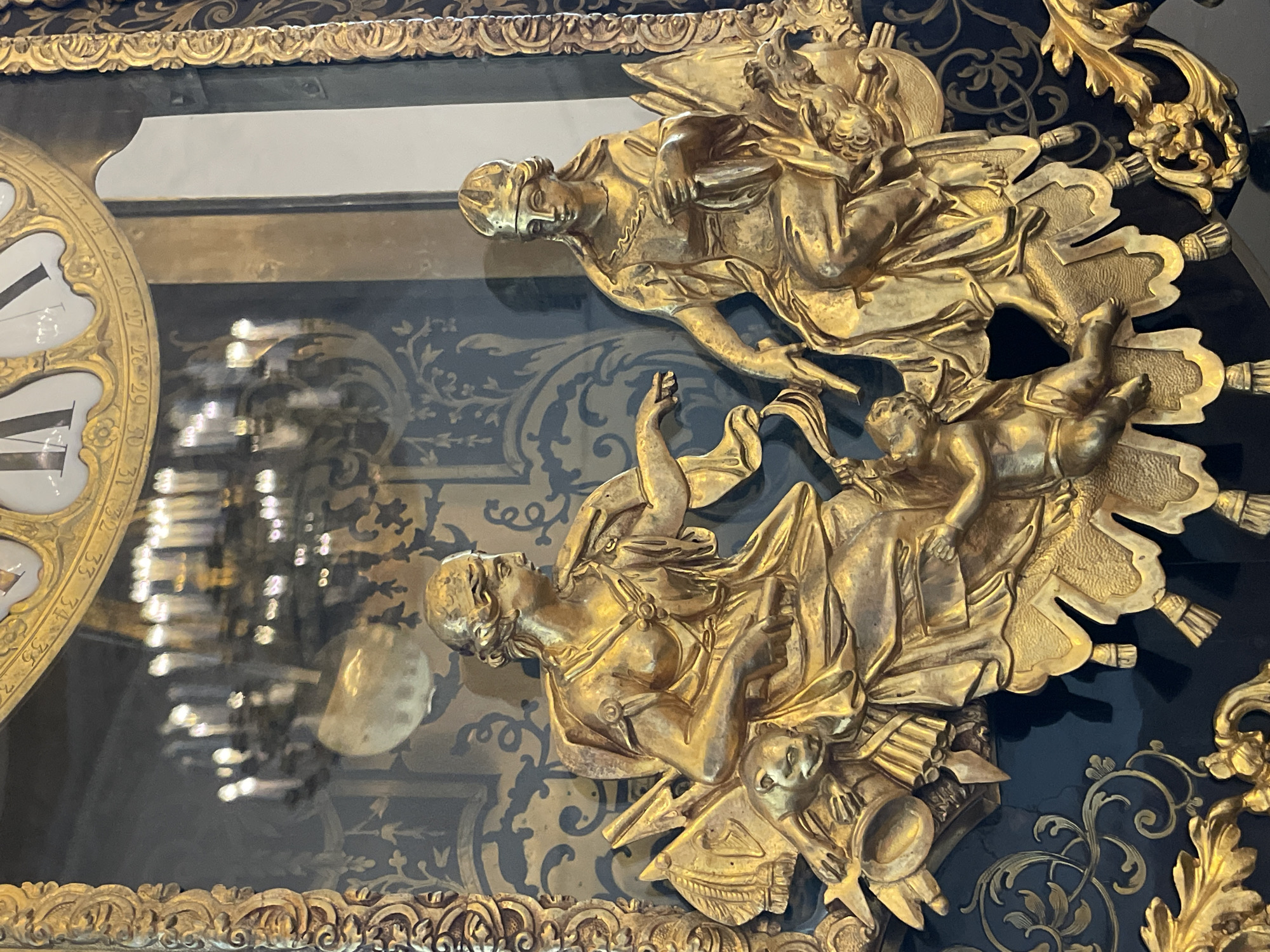 Tourist documents Palace Square artifacts and architecture in Saint Petersburg