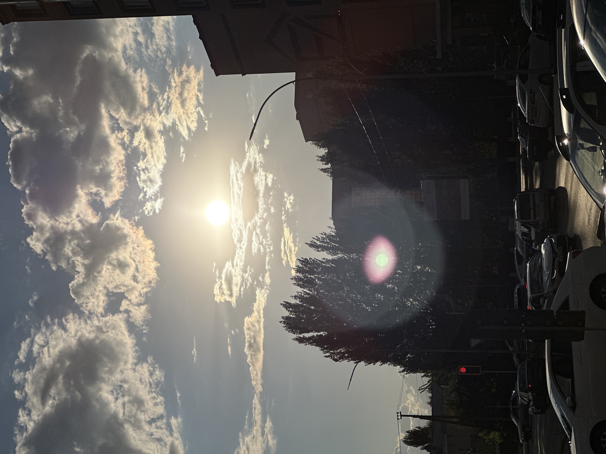 Afternoon street scene in Kokshetau, Kazakhstan