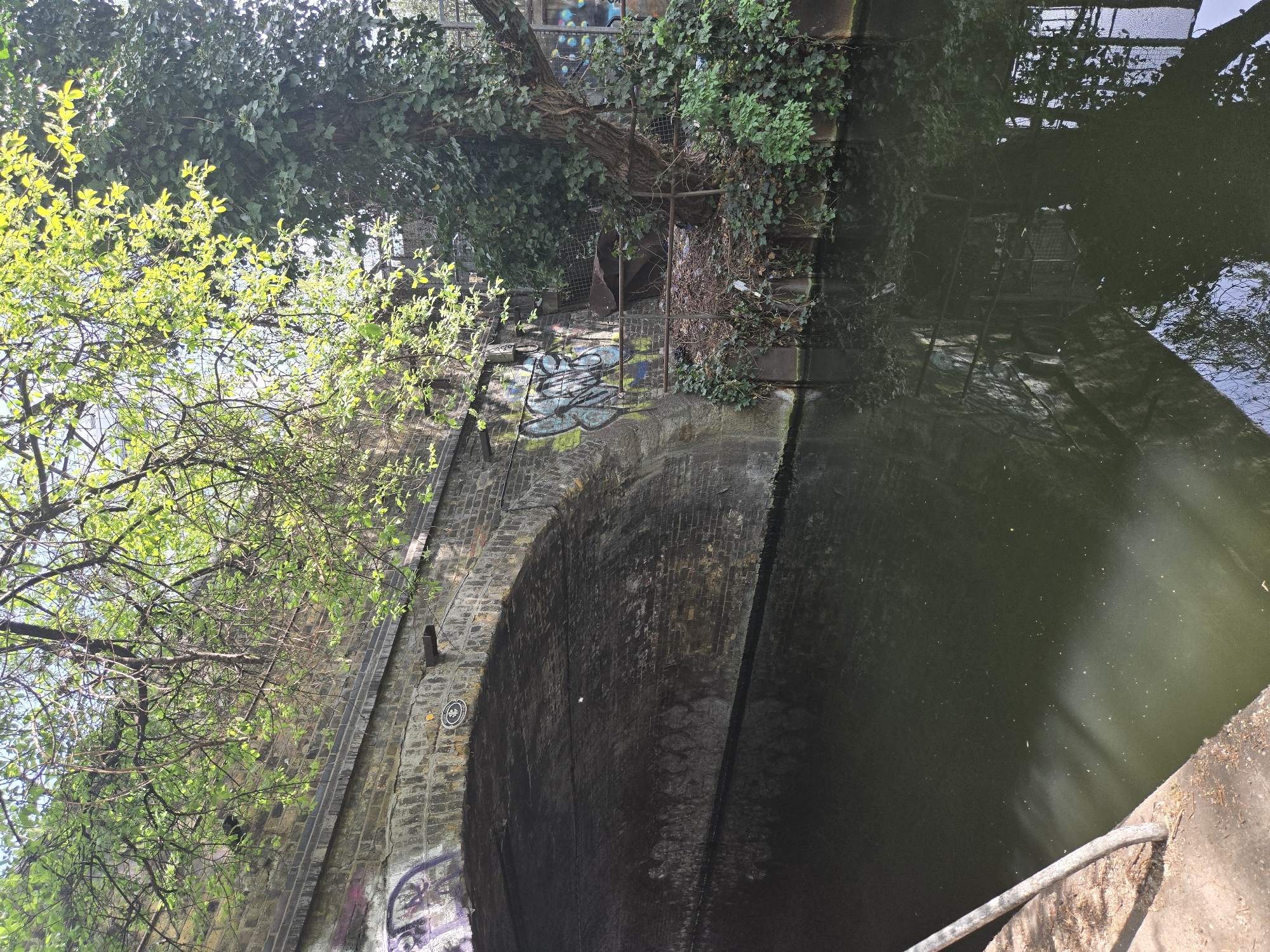 Camden canal walk documented through eight sequential memories