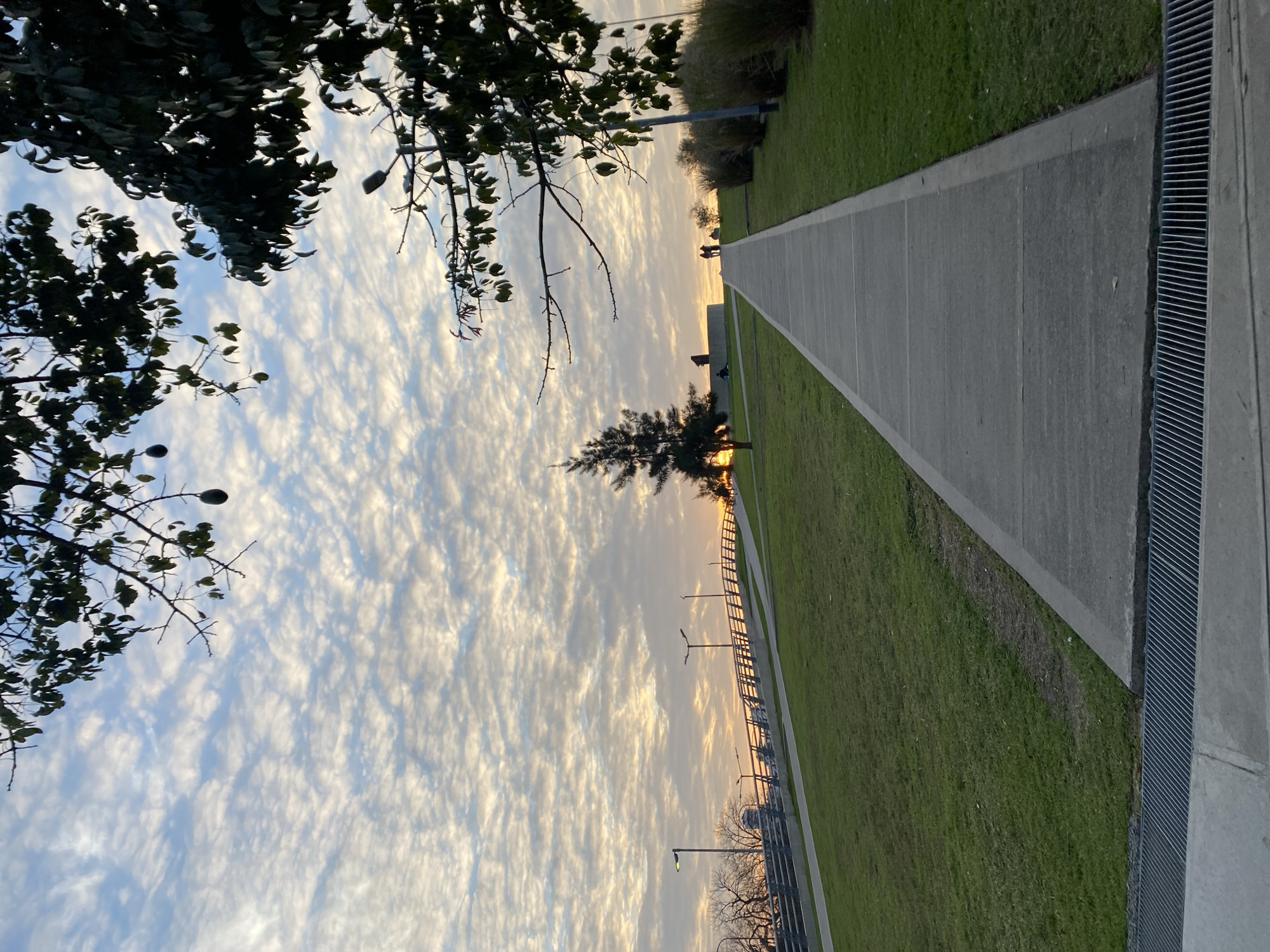 Buenos Aires residents enjoy evening activities during sunset hour