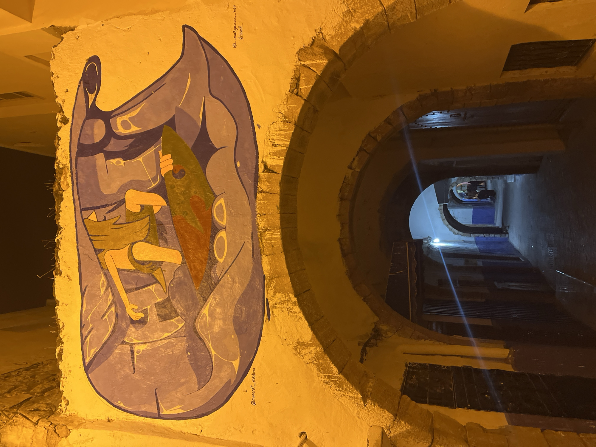 Nighttime street walk documented in Safi, Morocco