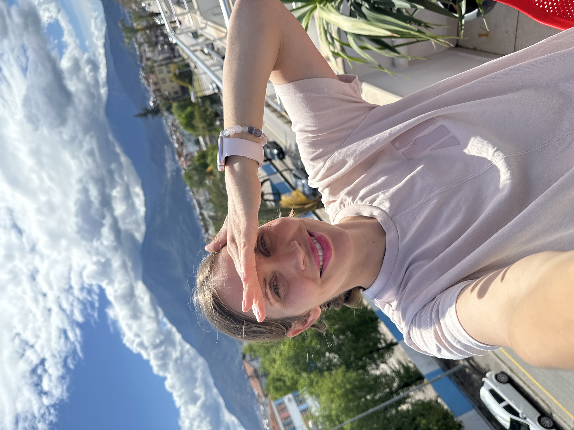 Tourists and locals share casual moments in Fethiye