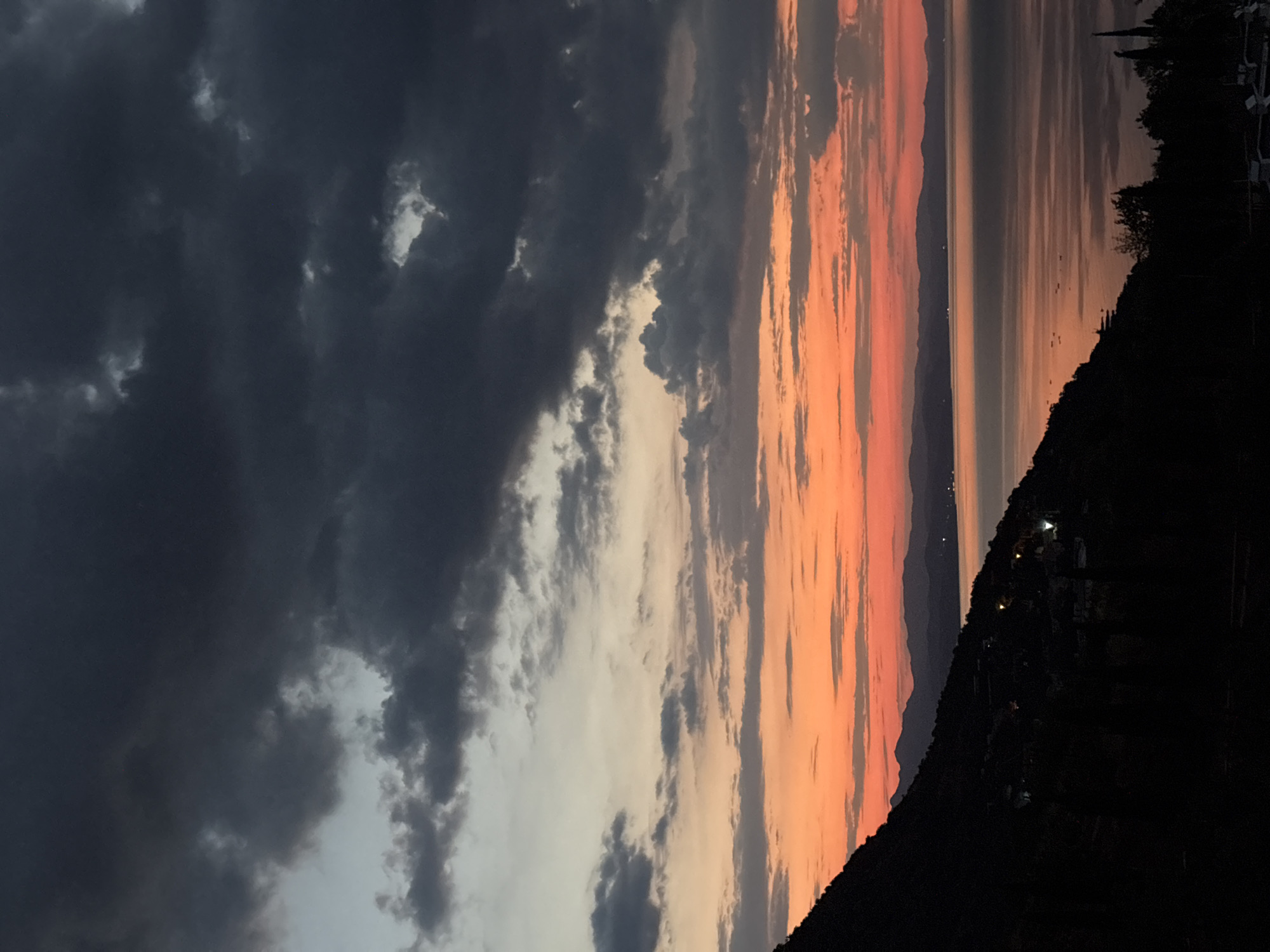 Sunset over the Black Sea, Bondarenkovo coastline