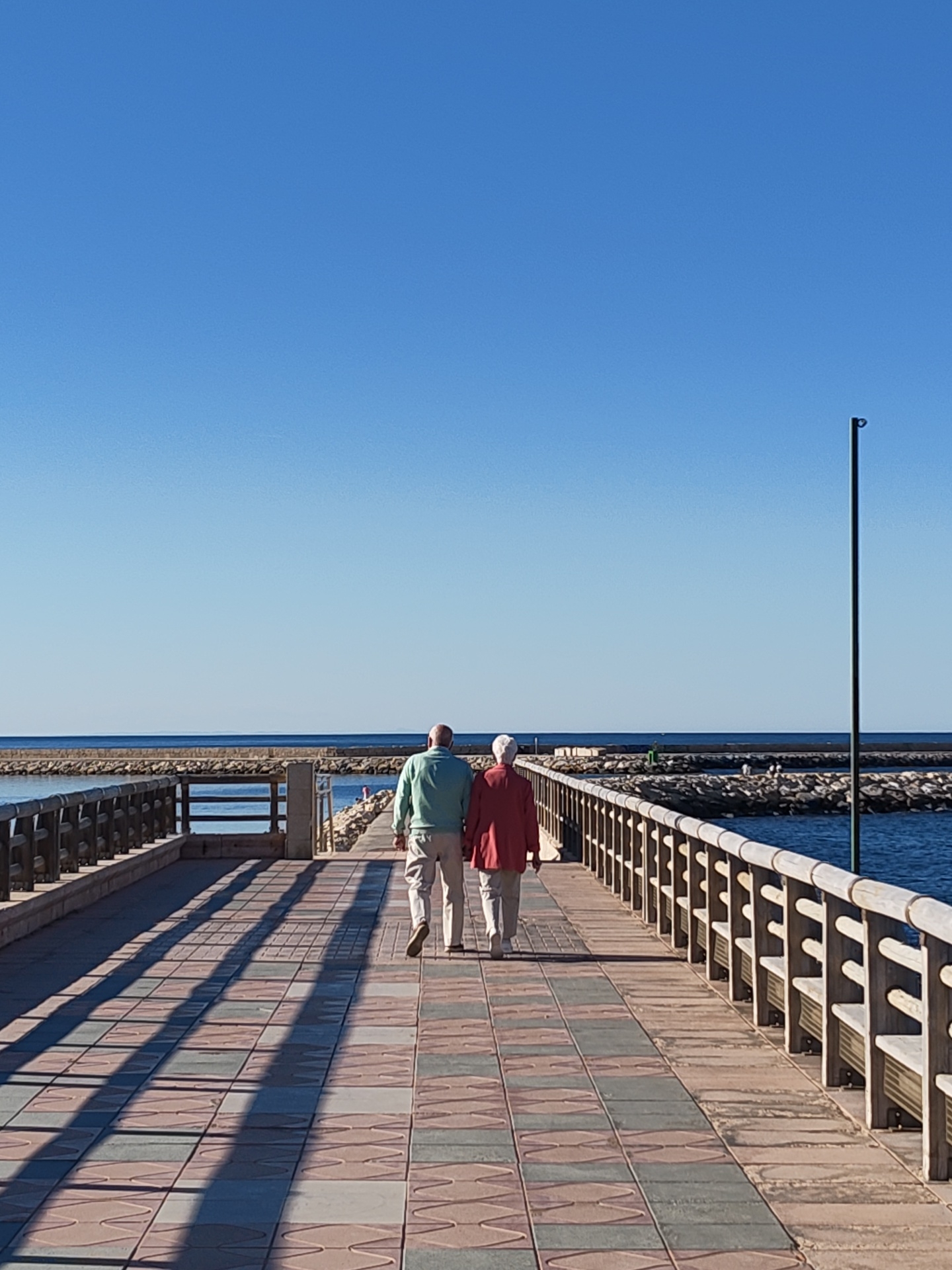 Peaceful afternoon moments captured along Dénia's sunny Mediterranean coastline