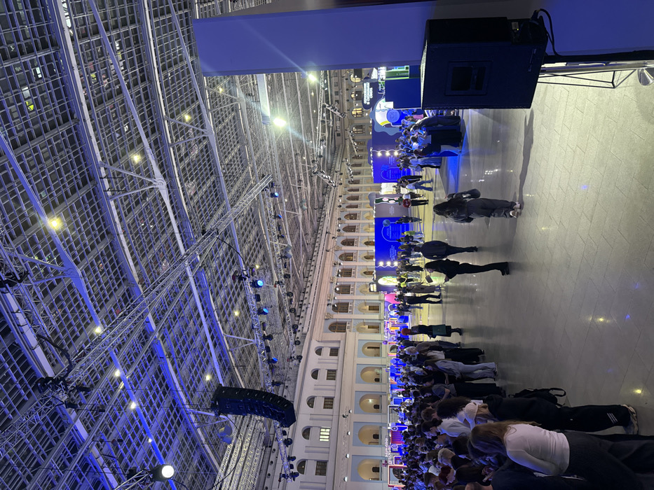 Large indoor event held at historic Gostiny Dvor Moscow