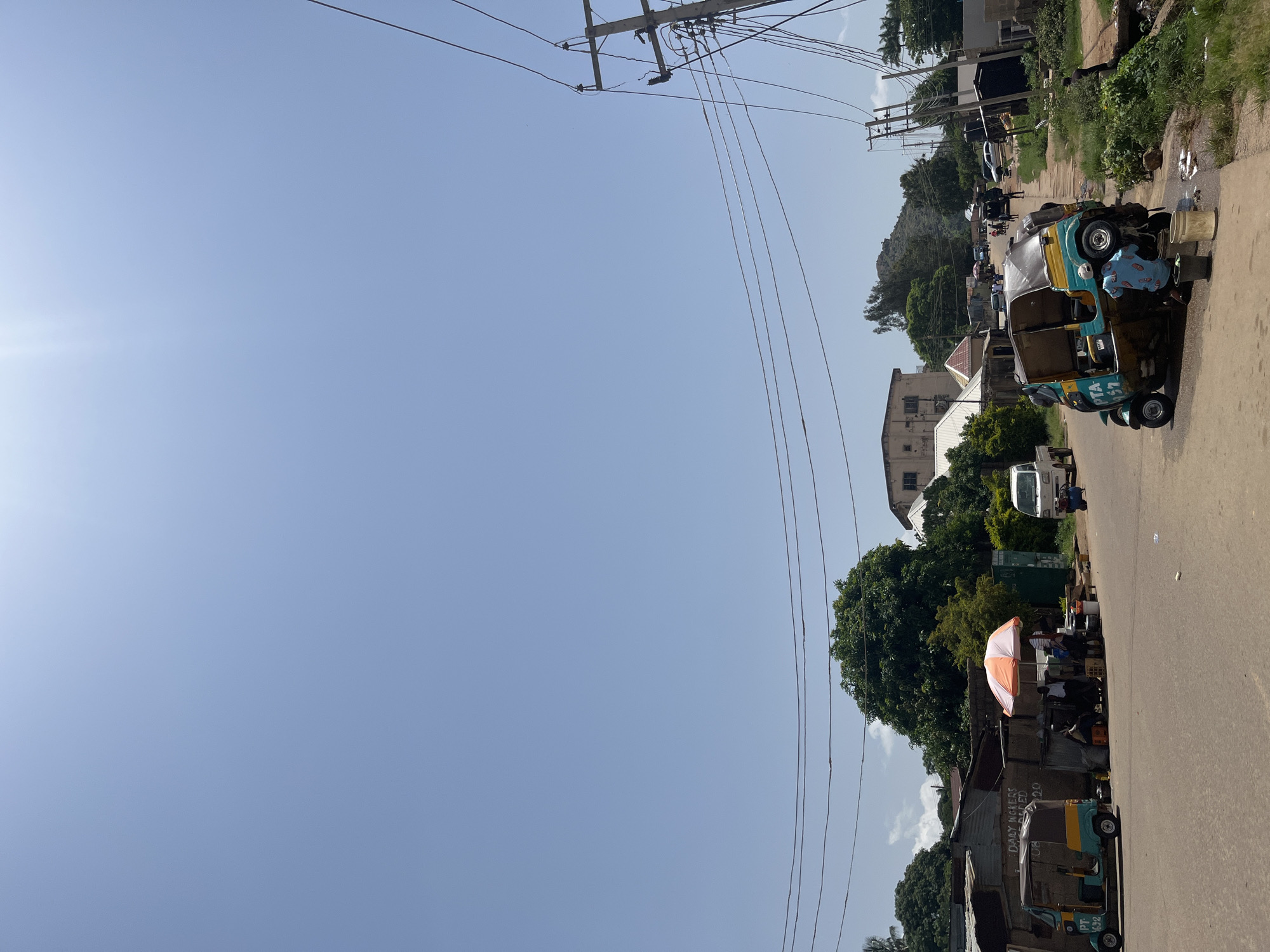 Midday street life and market activity across Gwong and Jos, Nigeria