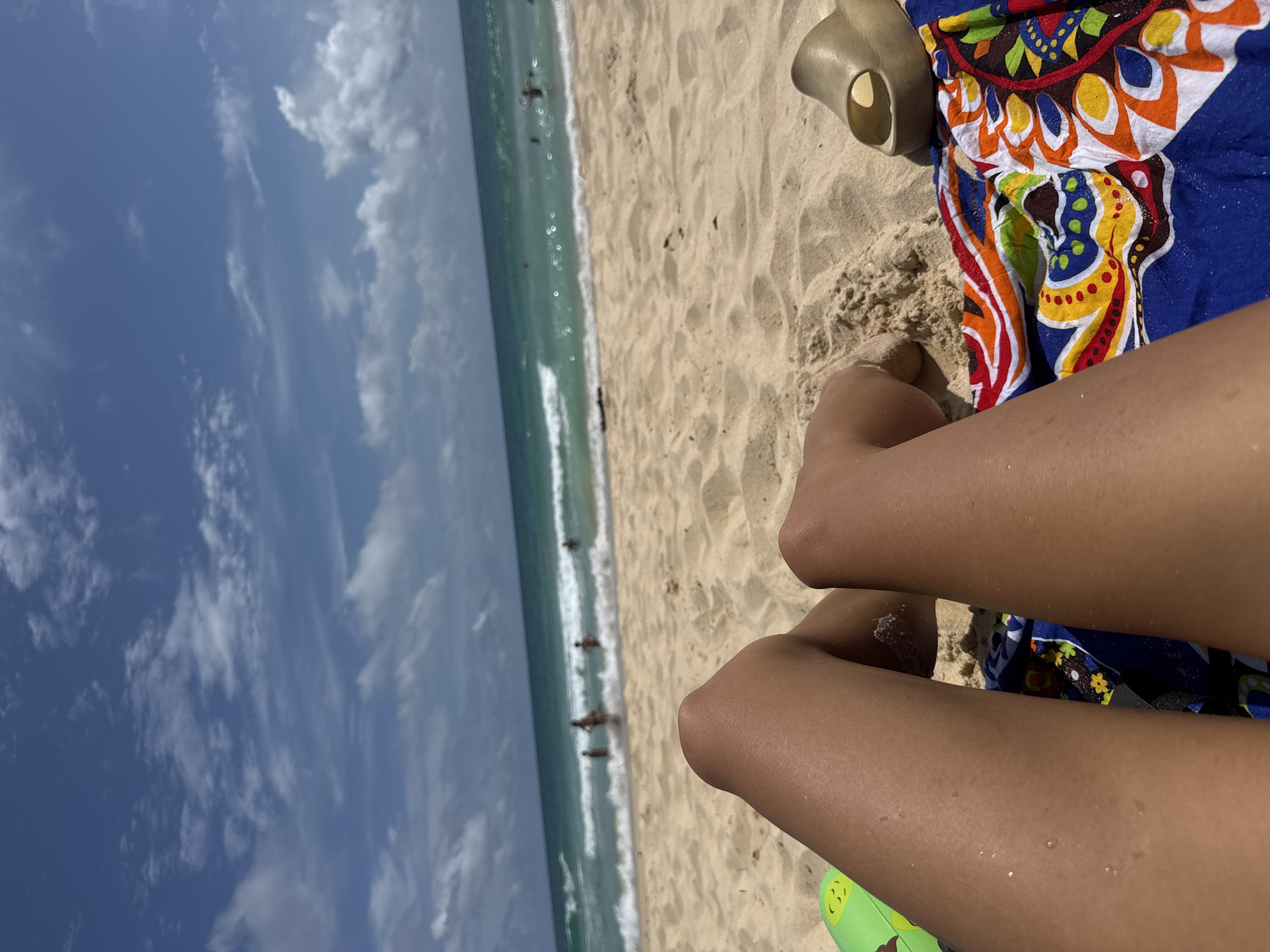 Morning beach relaxation captured at Choeng Thale, Thailand