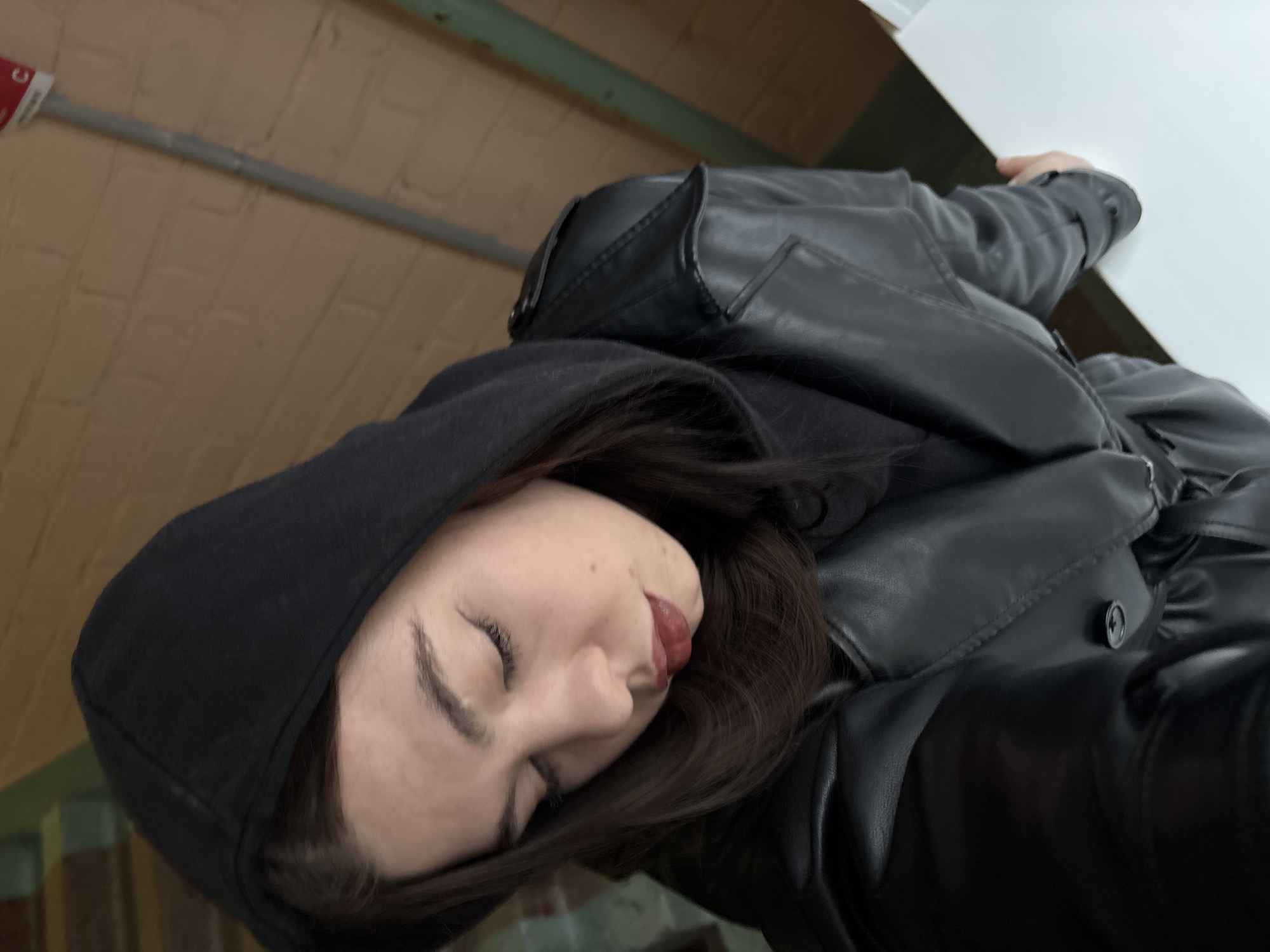 Close-up portrait photographed in Perm, Russia