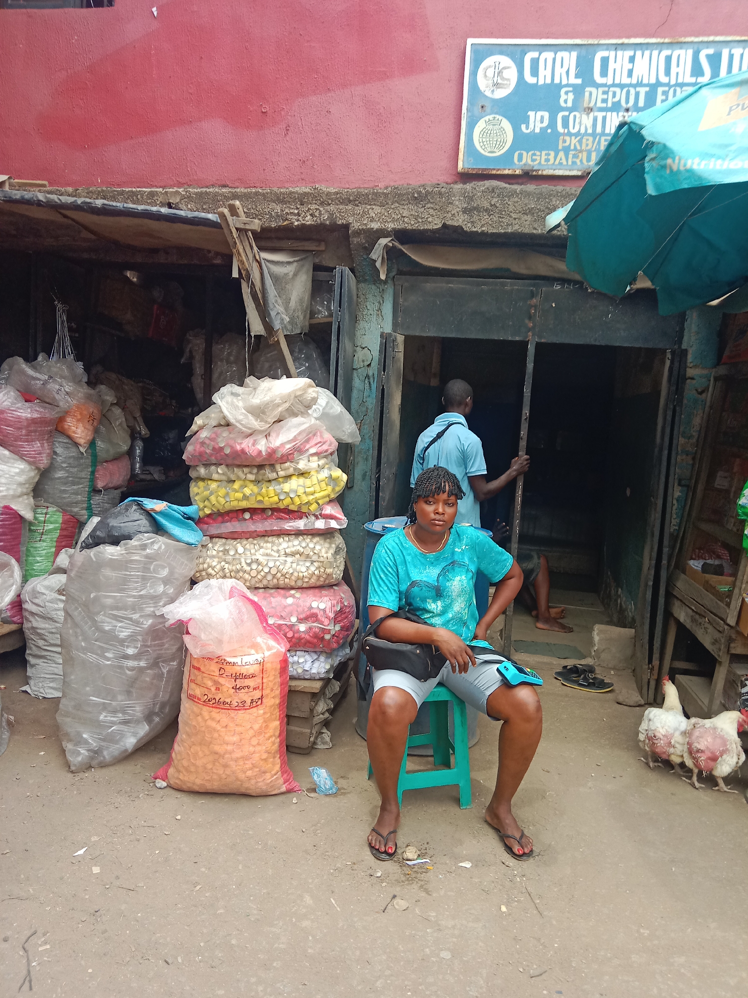 Daily market life documented in Onitsha, Nigeria