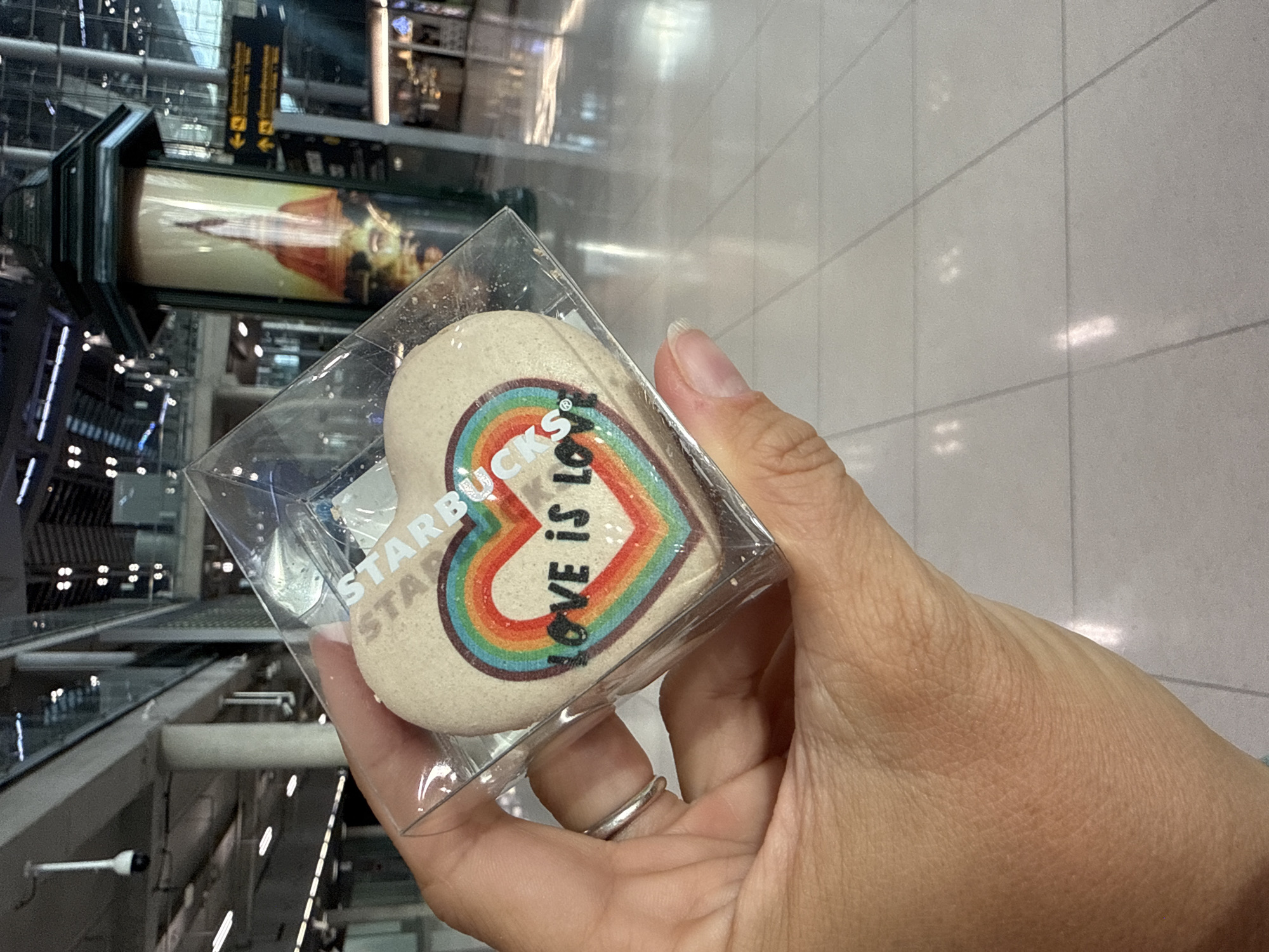 Starbucks stop at Suvarnabhumi Airport, Bangkok