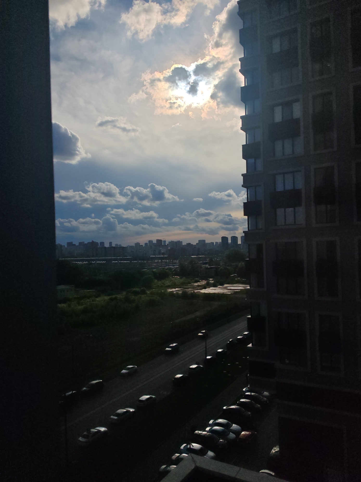 Home cooking session with city views and random finds