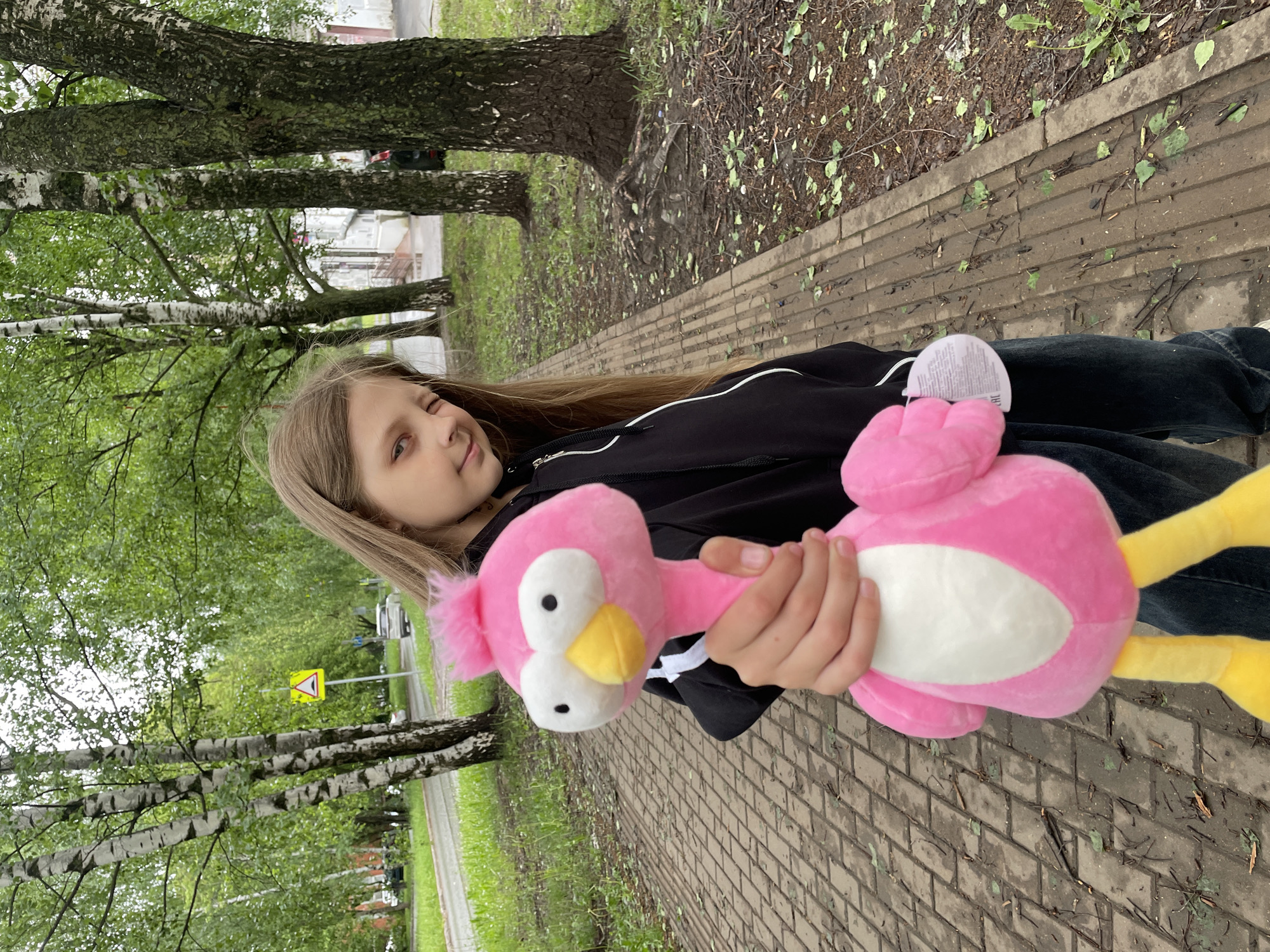 Everyday family moments captured in Izhevsk on overcast afternoon