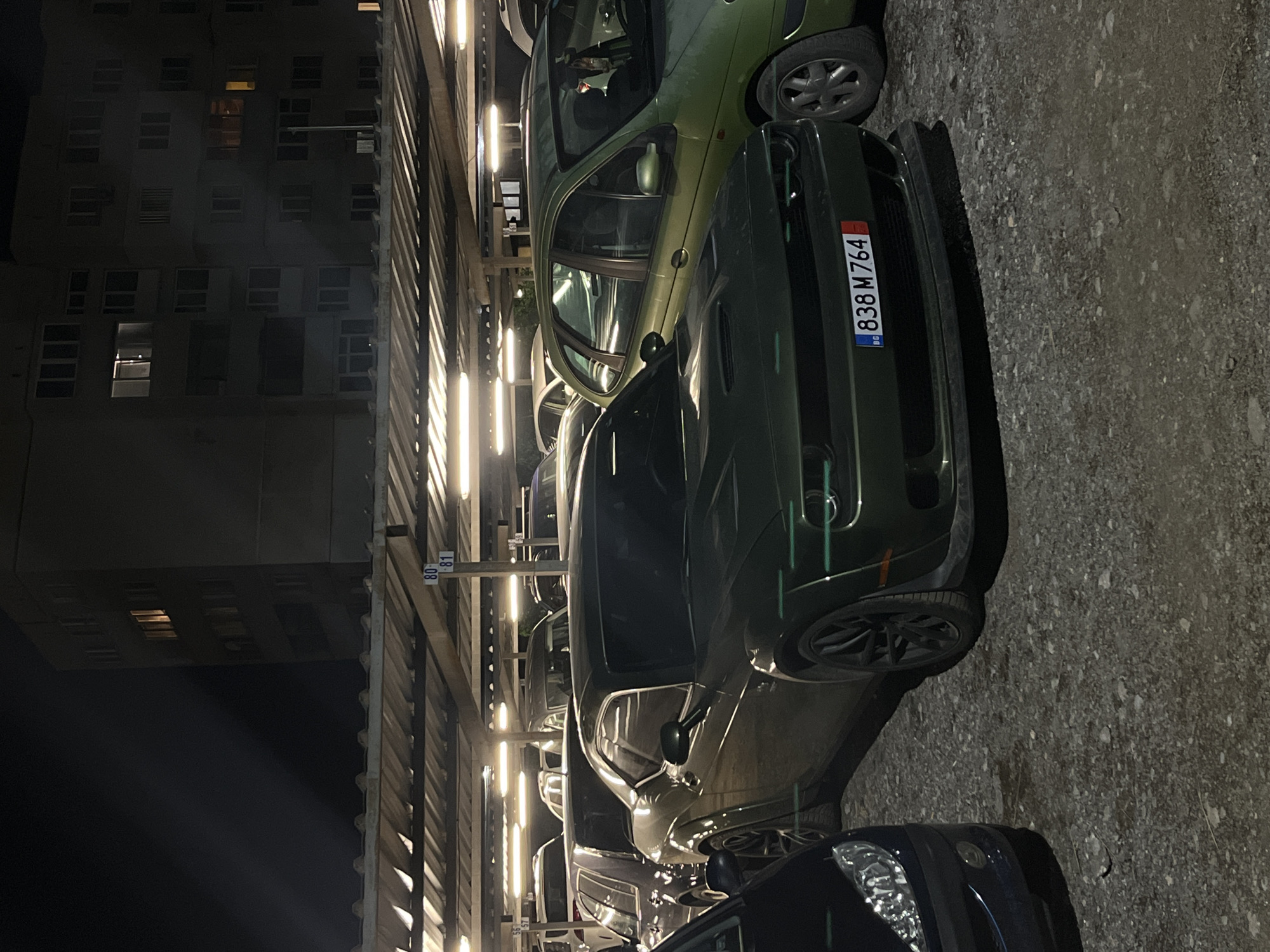 Dodge Challenger spotted in Sofia parking garage