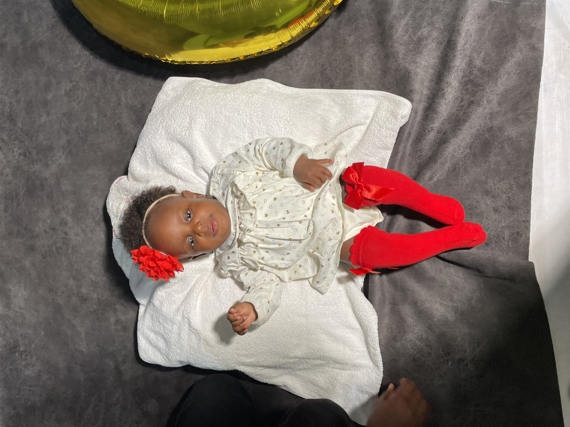 Baby's sixth birthday photoshoot documented in Nigeria