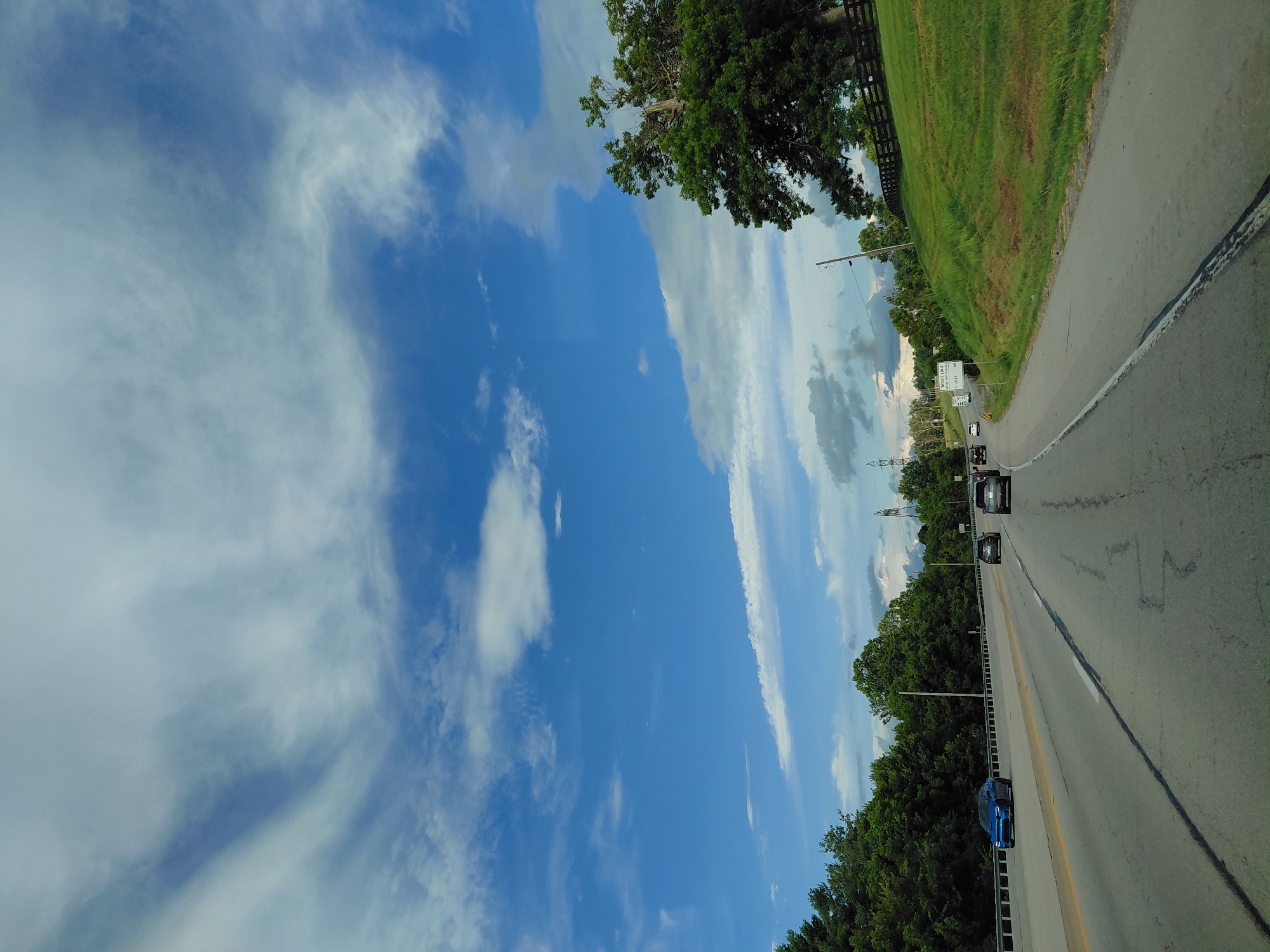 On the road through Lexington, Kentucky