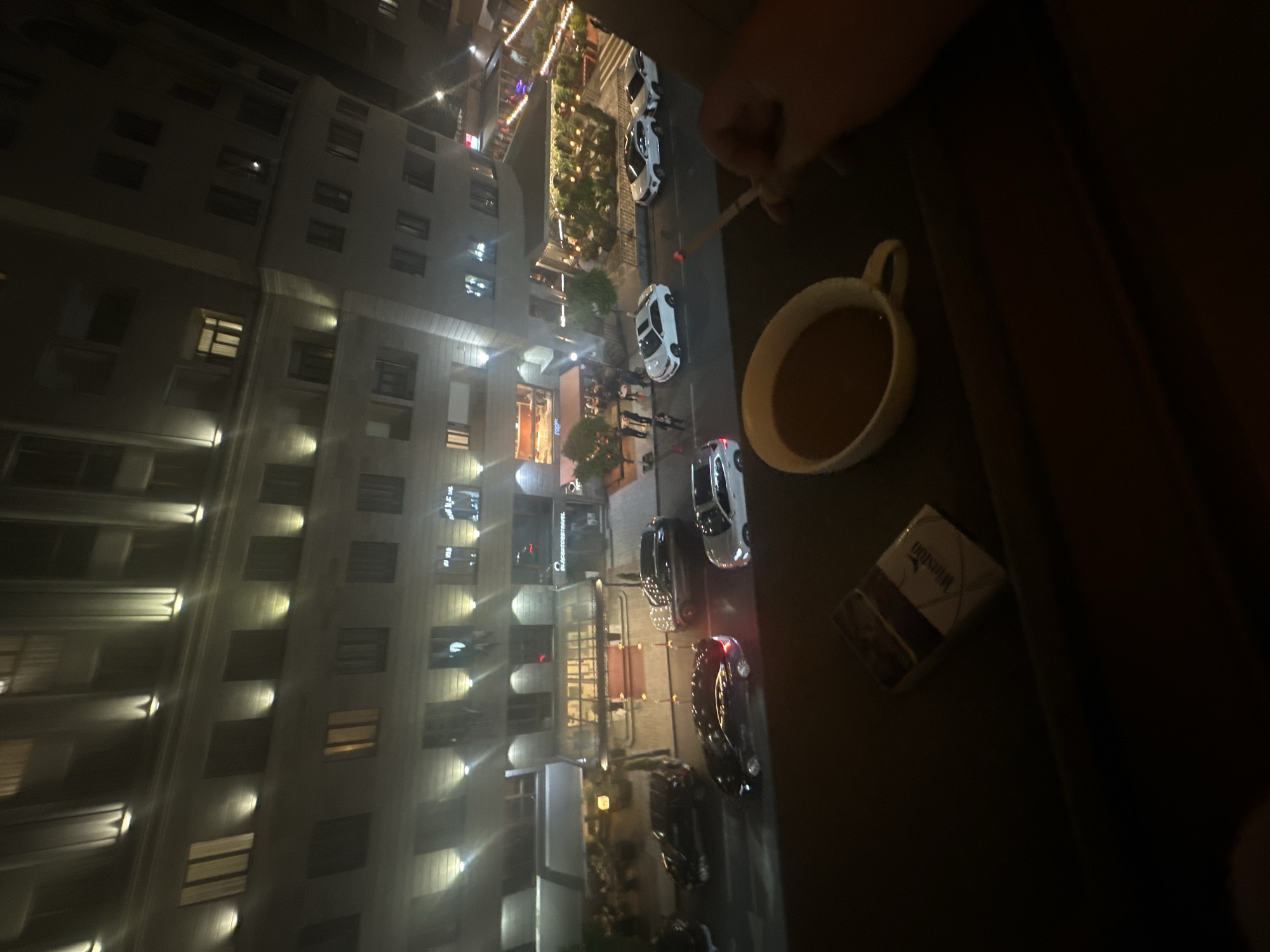 Witness documents evening street life across central Yerevan