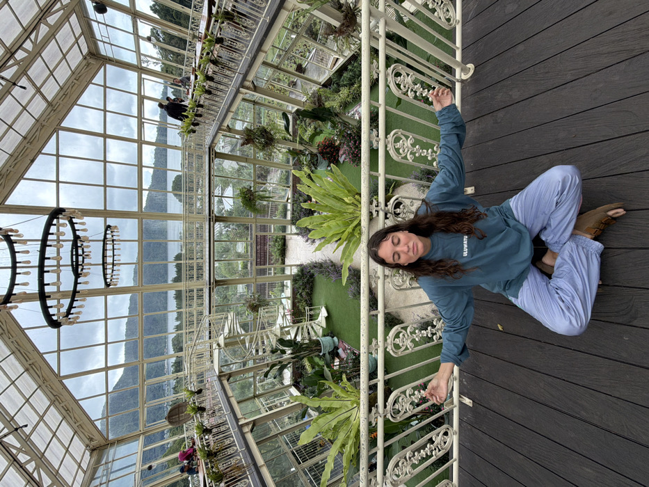 Tourists visit greenhouse restaurant complex in Candikuning, Indonesia