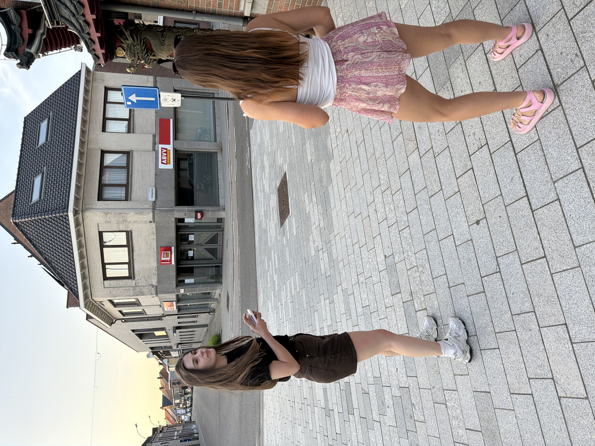 Saturday evening stroll through Lommel's streets and galleries