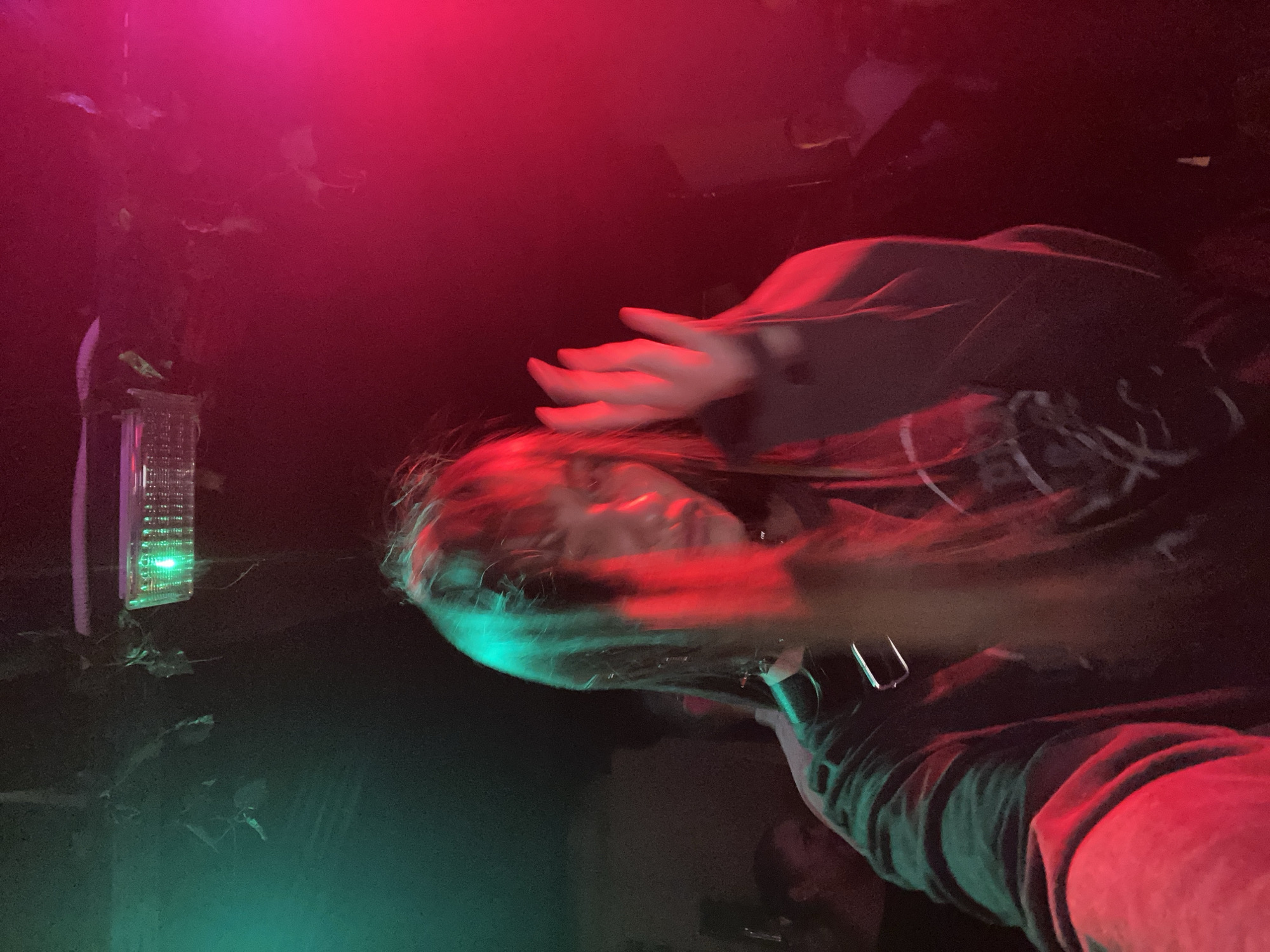 Bar patrons drink and socialize in Izhevsk establishment