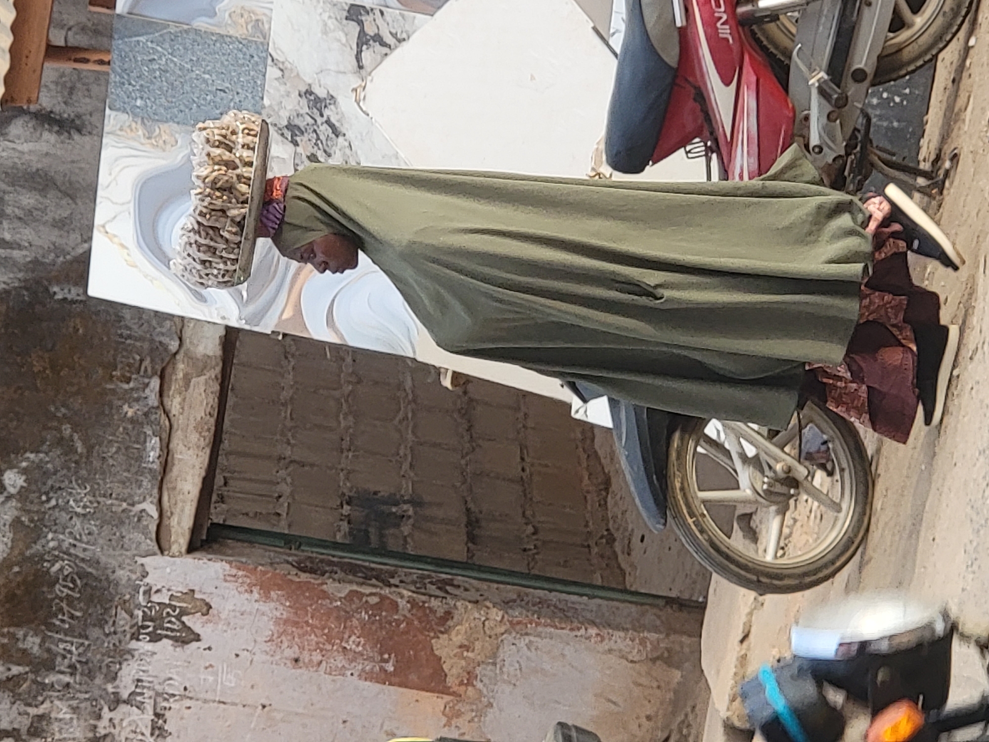 Daily life documented in Maiburiji, Nigeria during Saturday afternoon