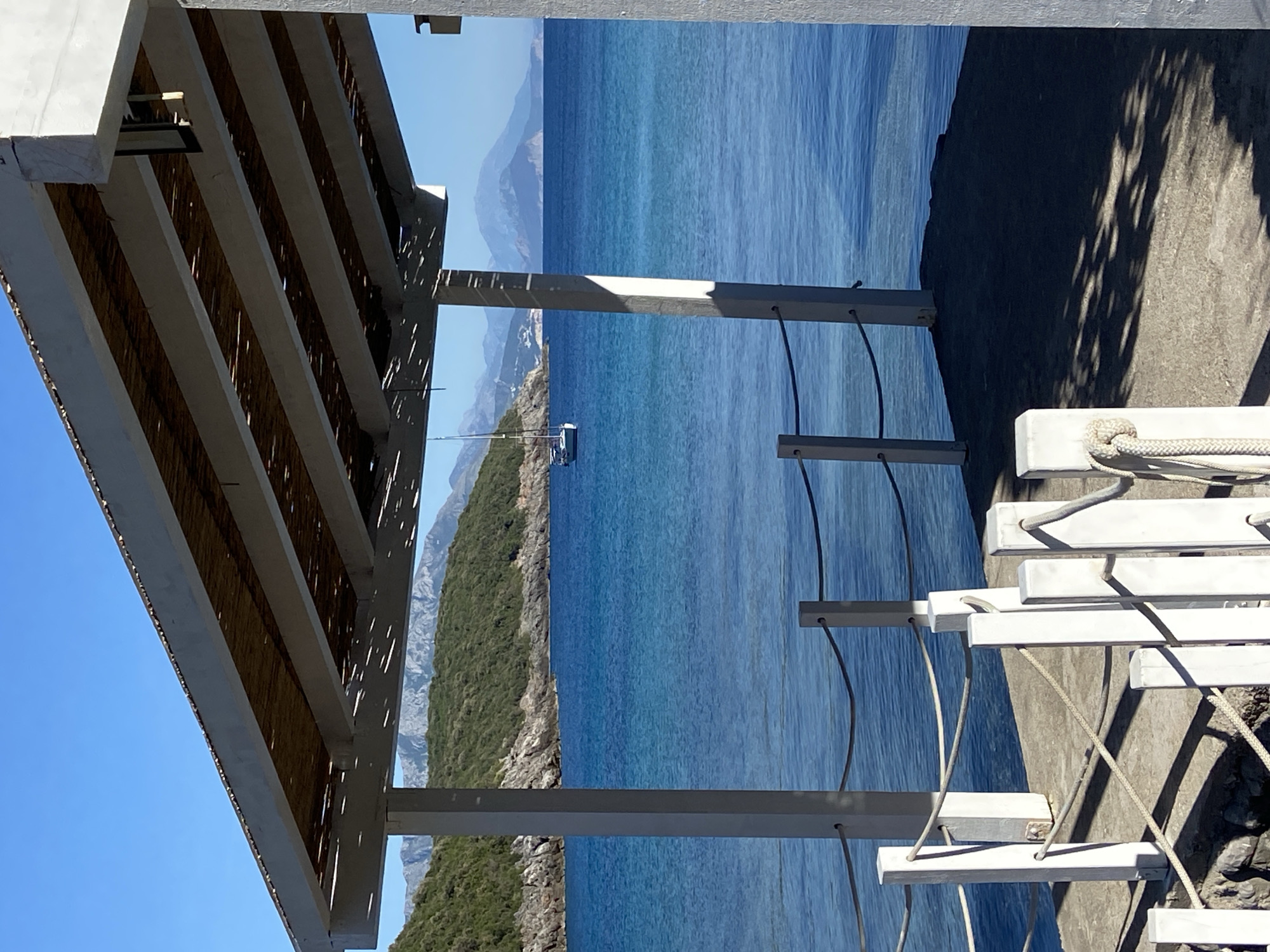 Peaceful coastal afternoon documented in Visnjeva, Montenegro bay
