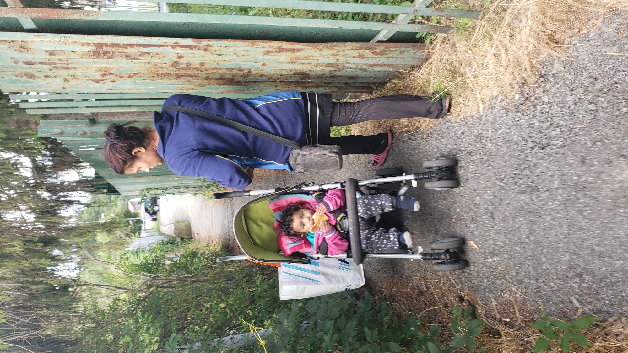 Morning riverside walk through Prešov's greenery and streets