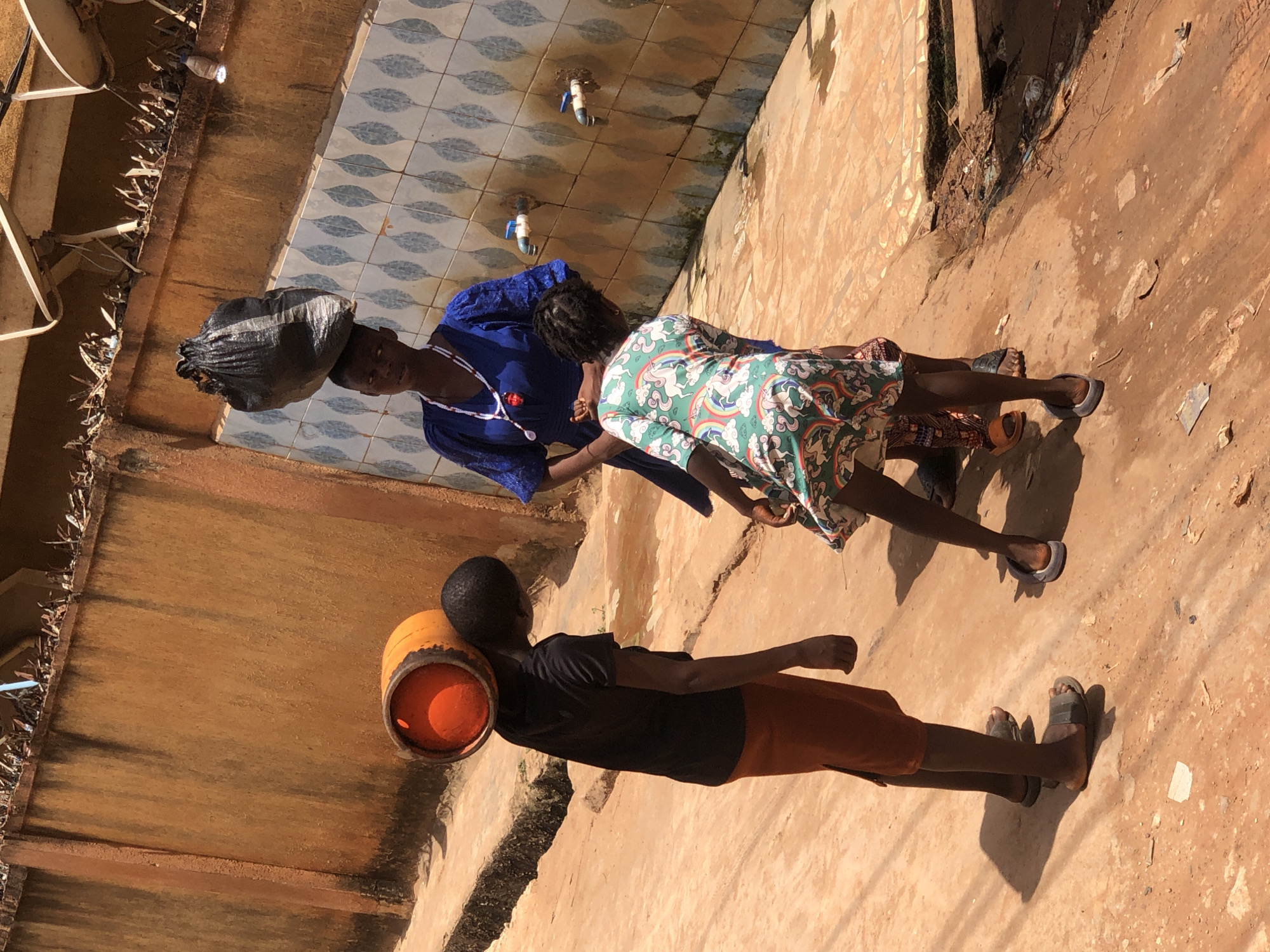 Daily life documented across Nigerian commercial districts