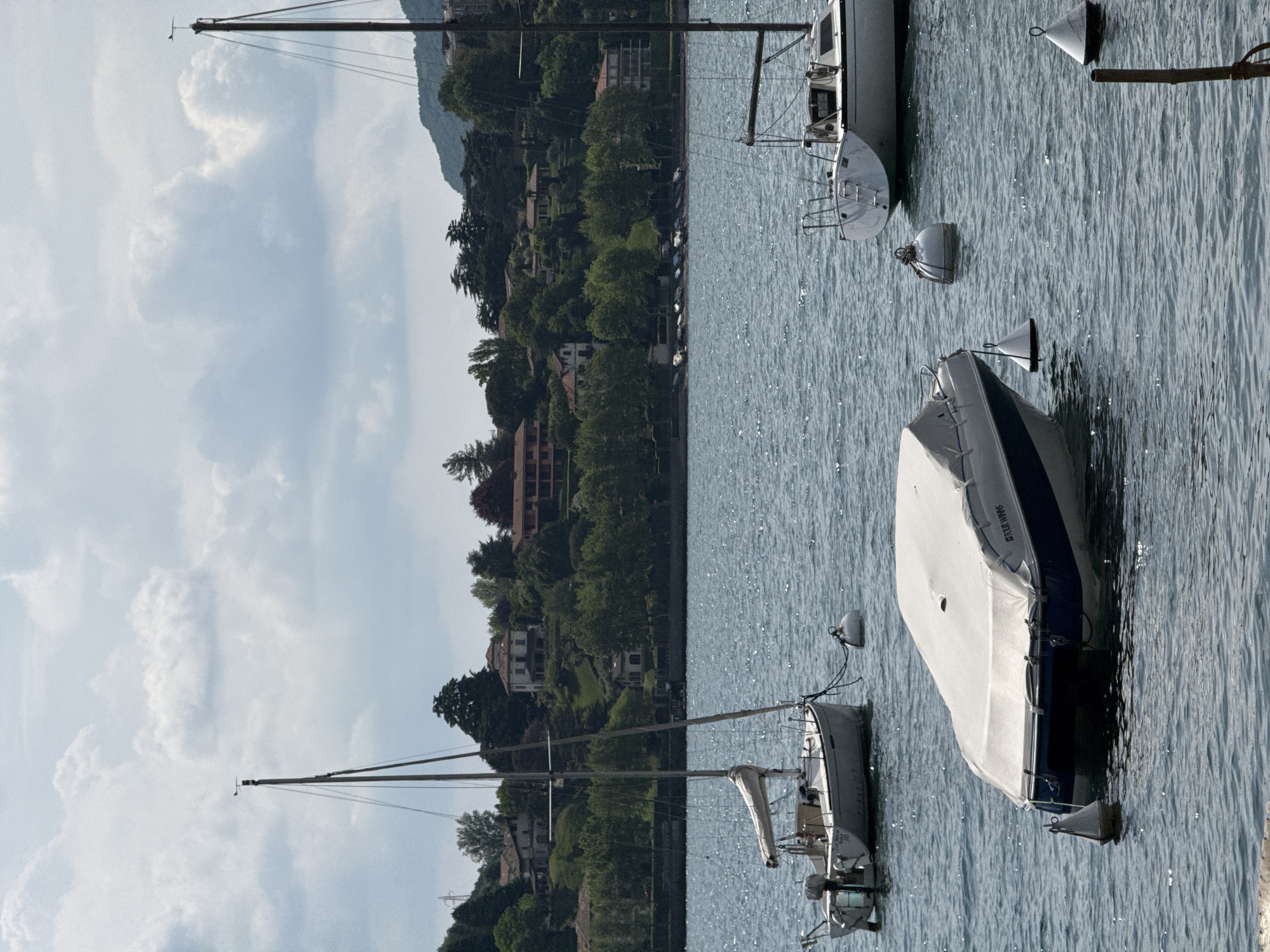 Peaceful lakeside moments captured in Lecco, Italy