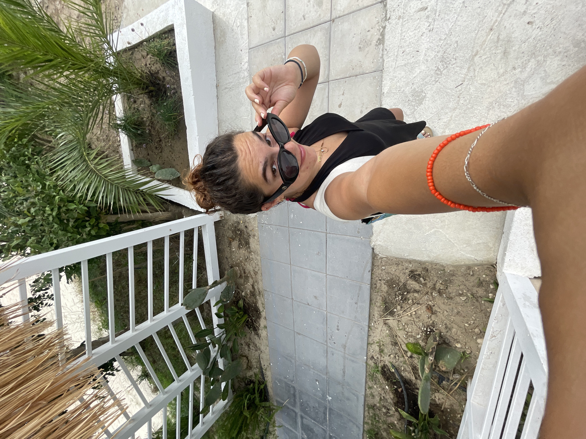 Beach day documented in Keramoti, Greece resort area