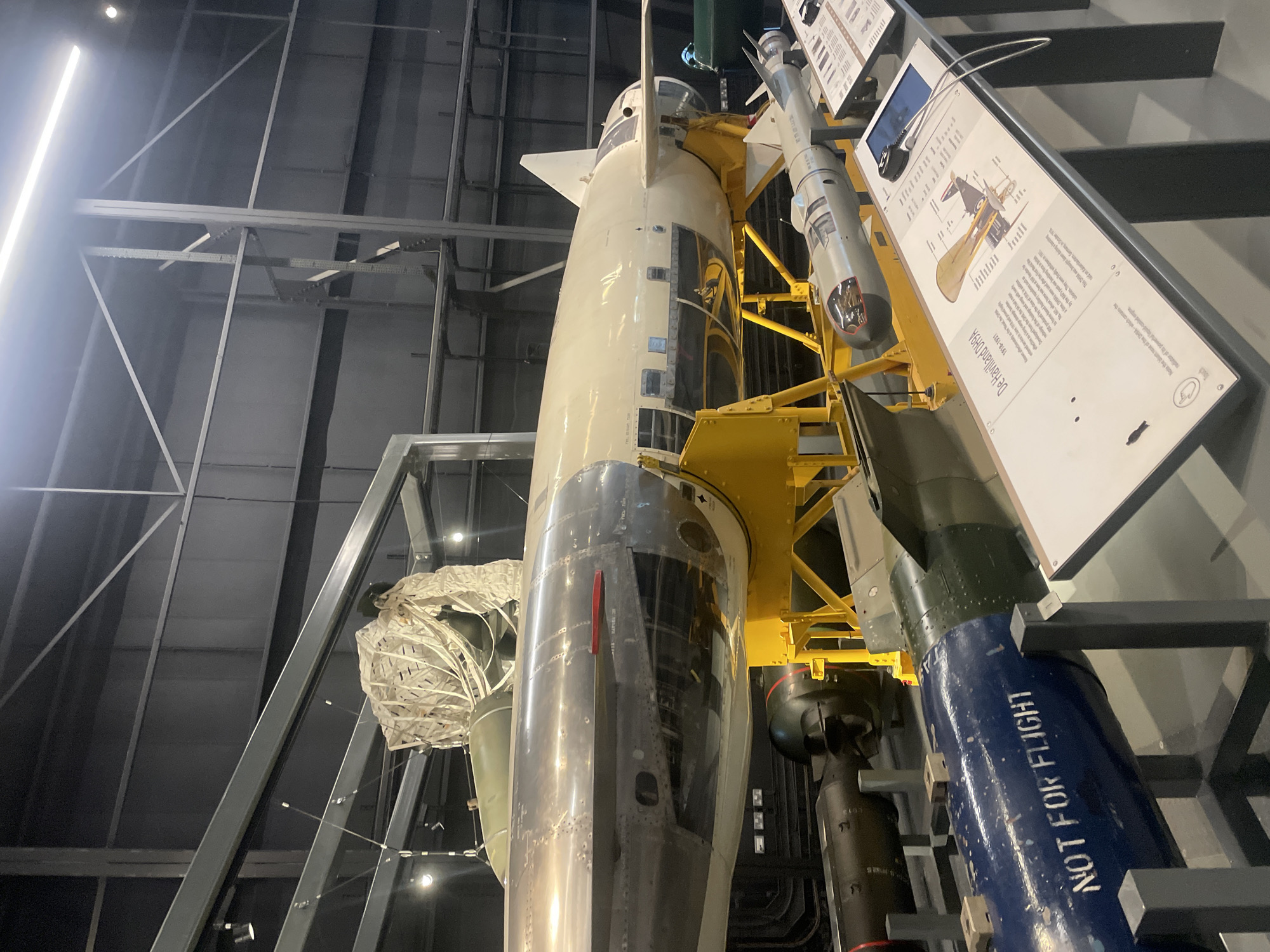 Morning tour through RAF Museum London's aircraft and helicopter exhibits