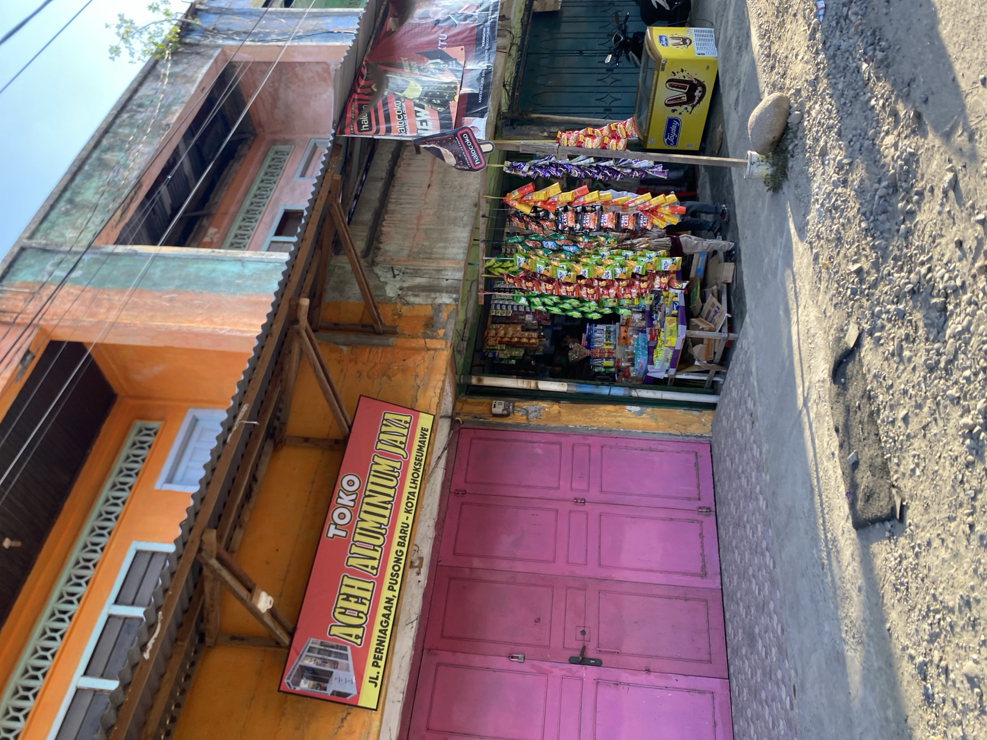 Street life documented across Lhokseumawe, Indonesia during morning hours