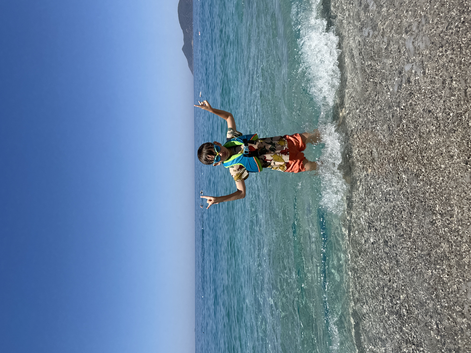Beach and sky: a Fethiye summer morning on the water
