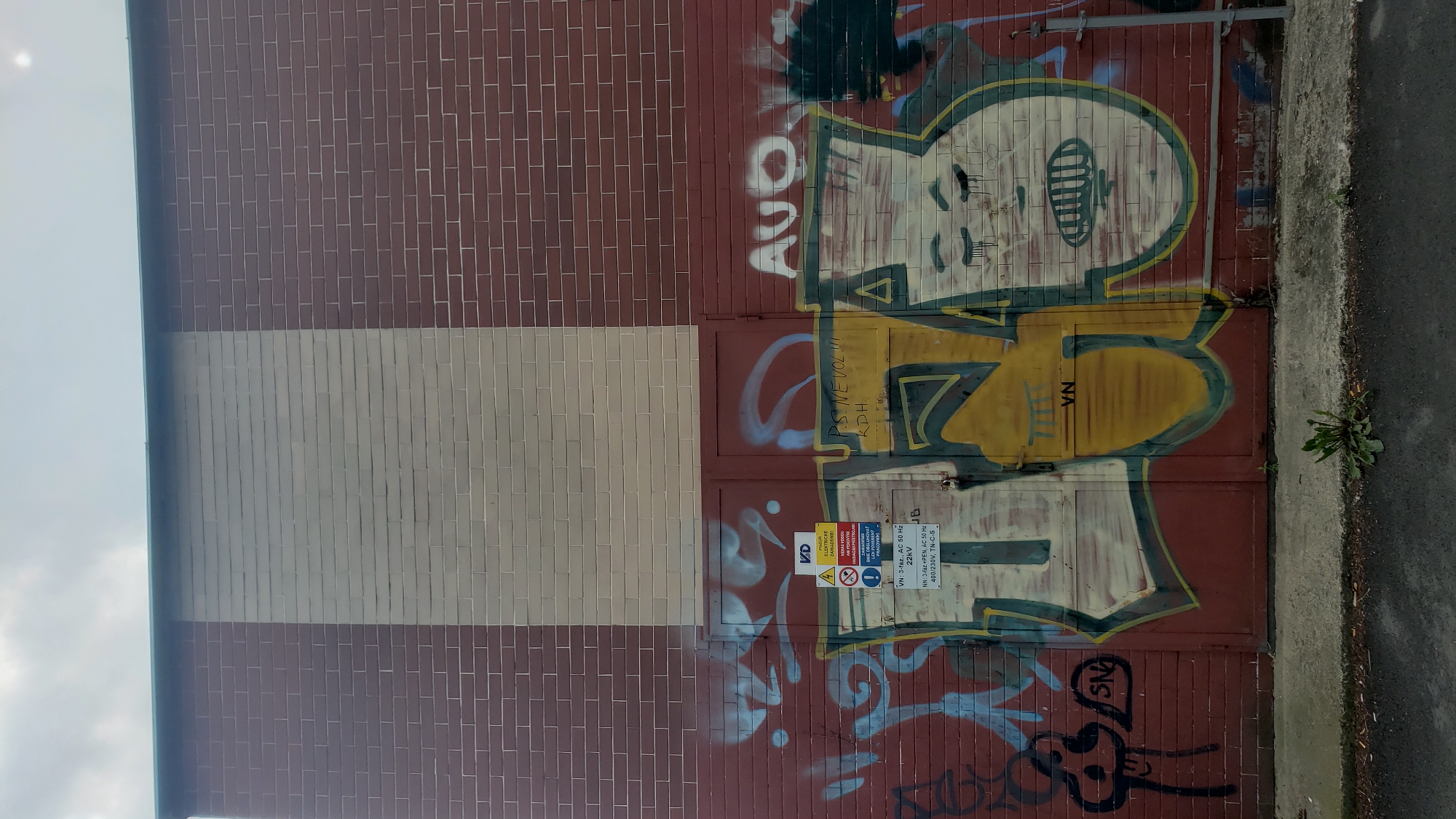 Urban documentation walk through central Prešov captures street life