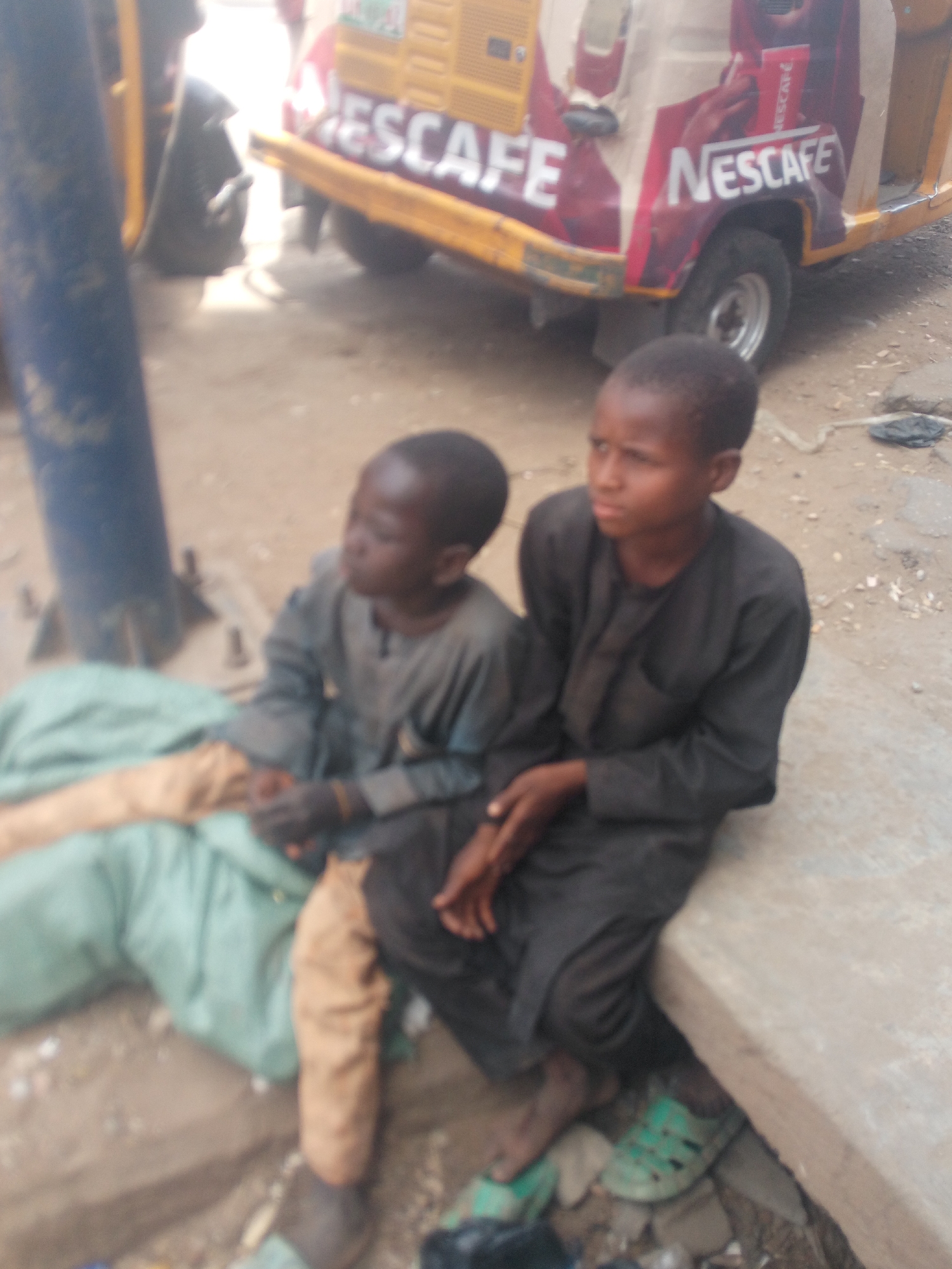 Daily street life documented in Nigerian communities