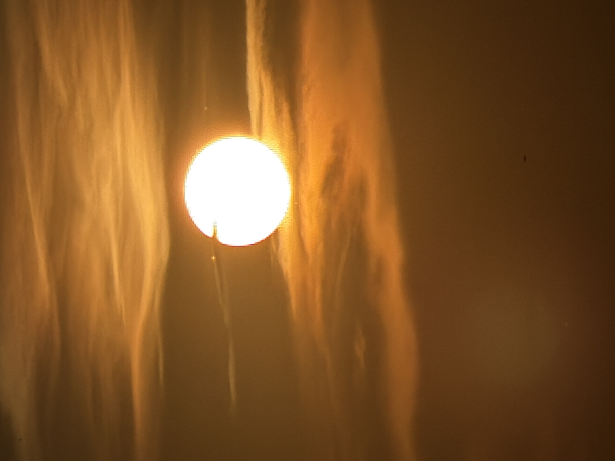 Sunset documented across nine minutes in Markovo, Bulgaria