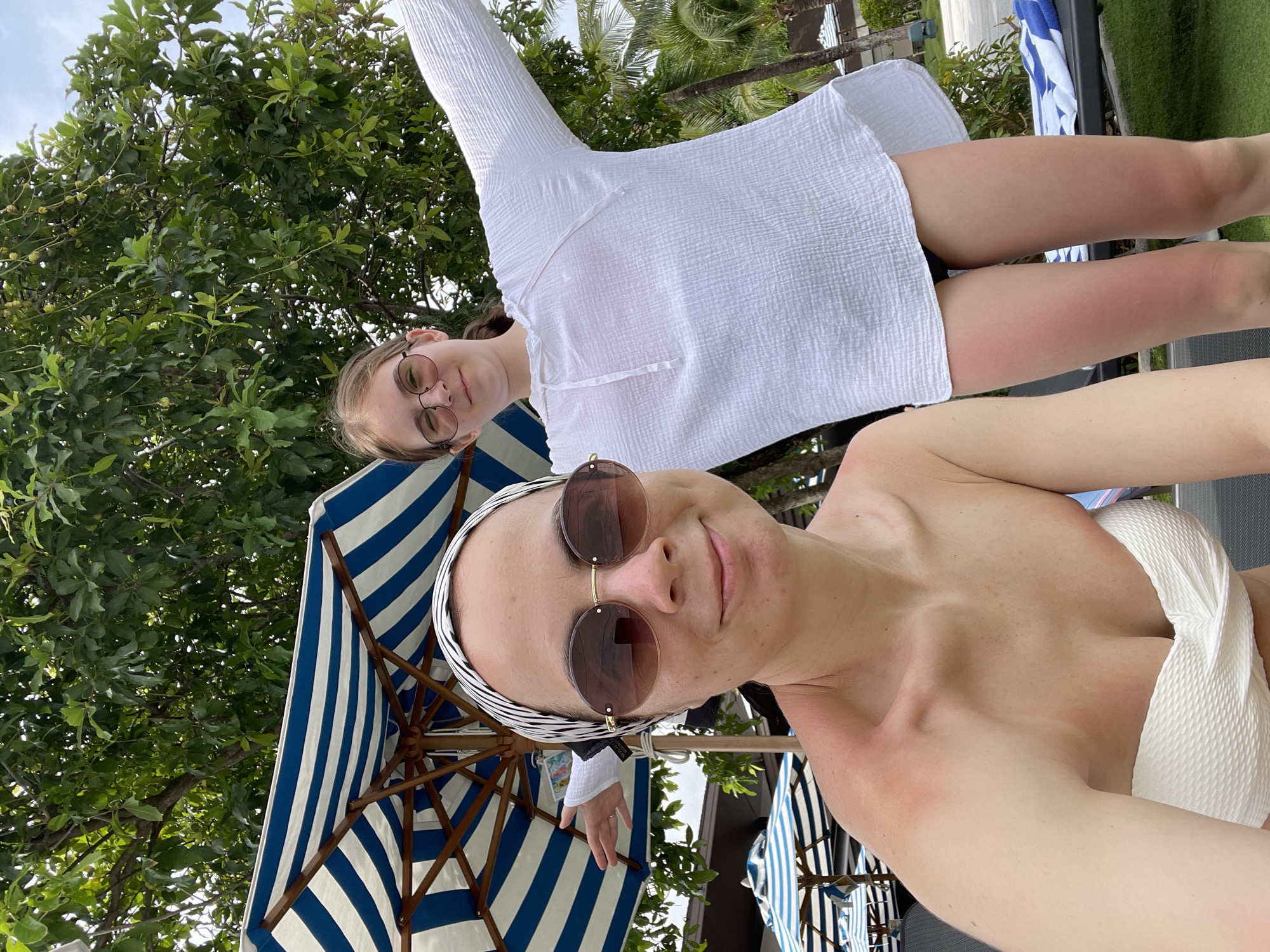 Tourist captures beach resort scenes in Karon Thailand