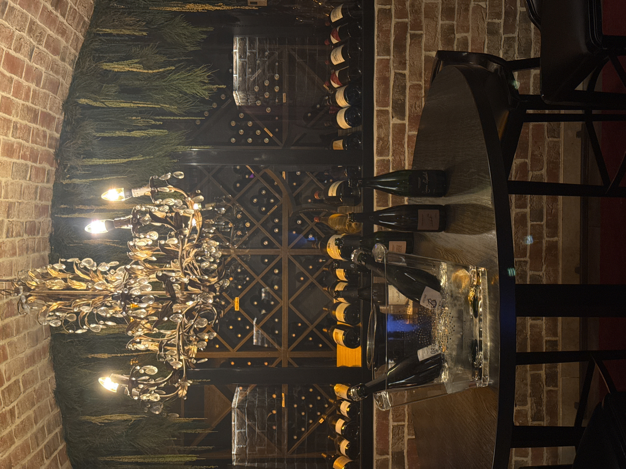 Champagne handling observed in Reims wine cellar