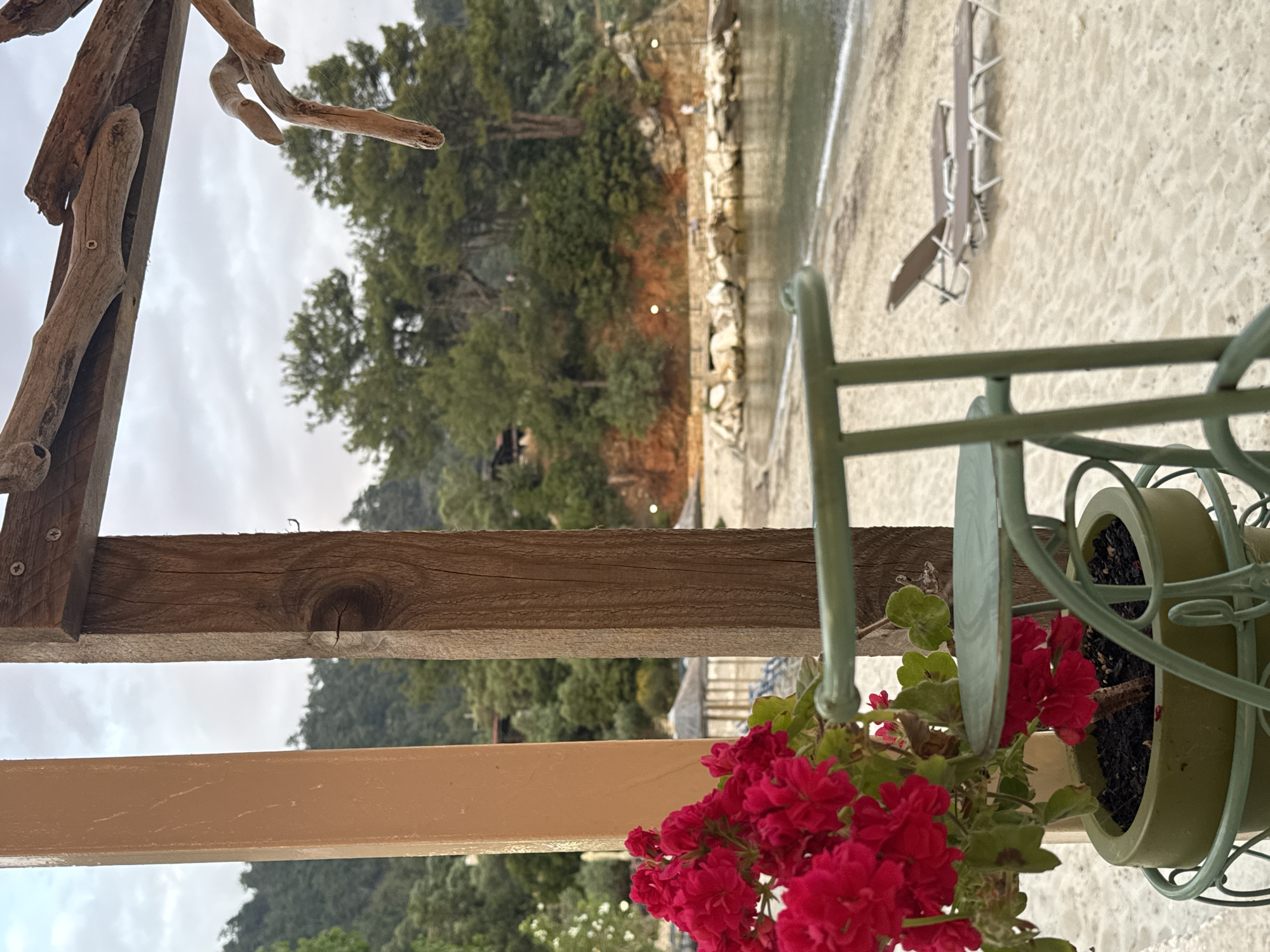 Evening beachfront dining experience documented at unknown coastal location