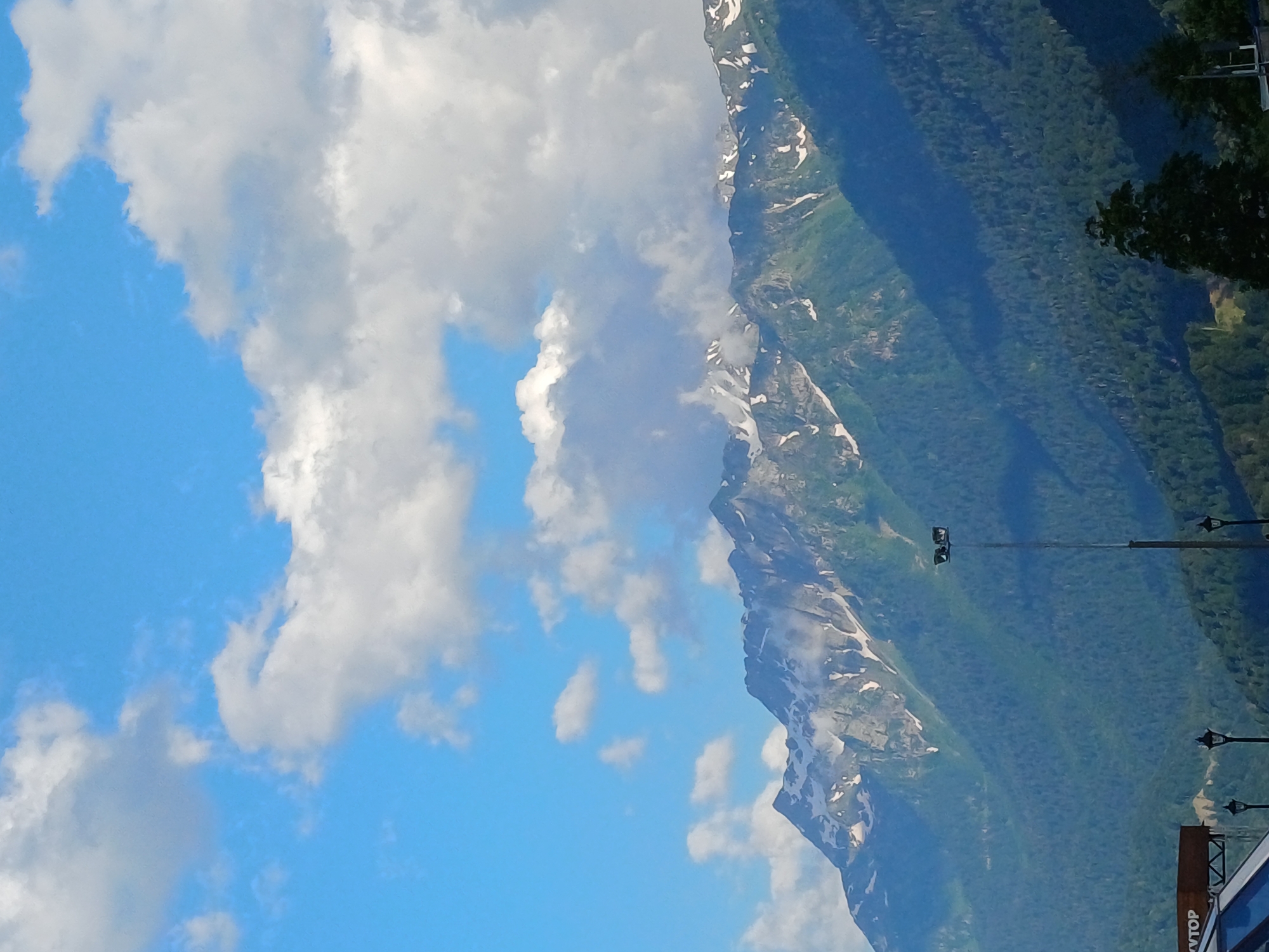 Rosa Khutor resort and Caucasus mountain views, Estosadok