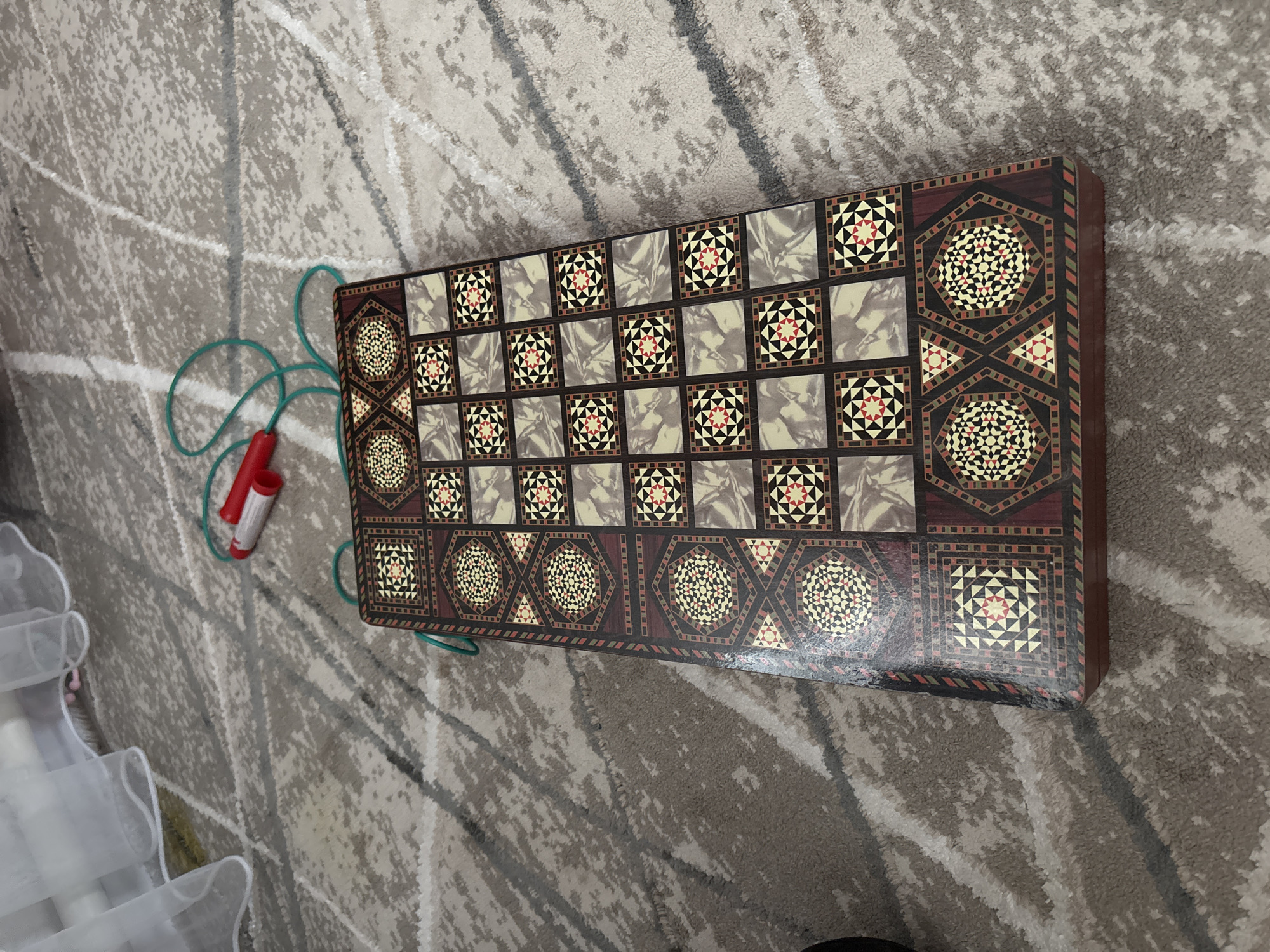 Backgammon, a PS5, and everyday home life in Kyzylorda