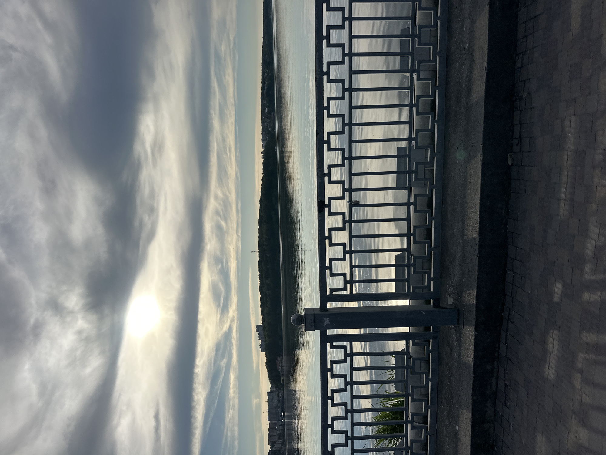 Afternoon leisure activities captured along Ternopil Lake waterfront promenade
